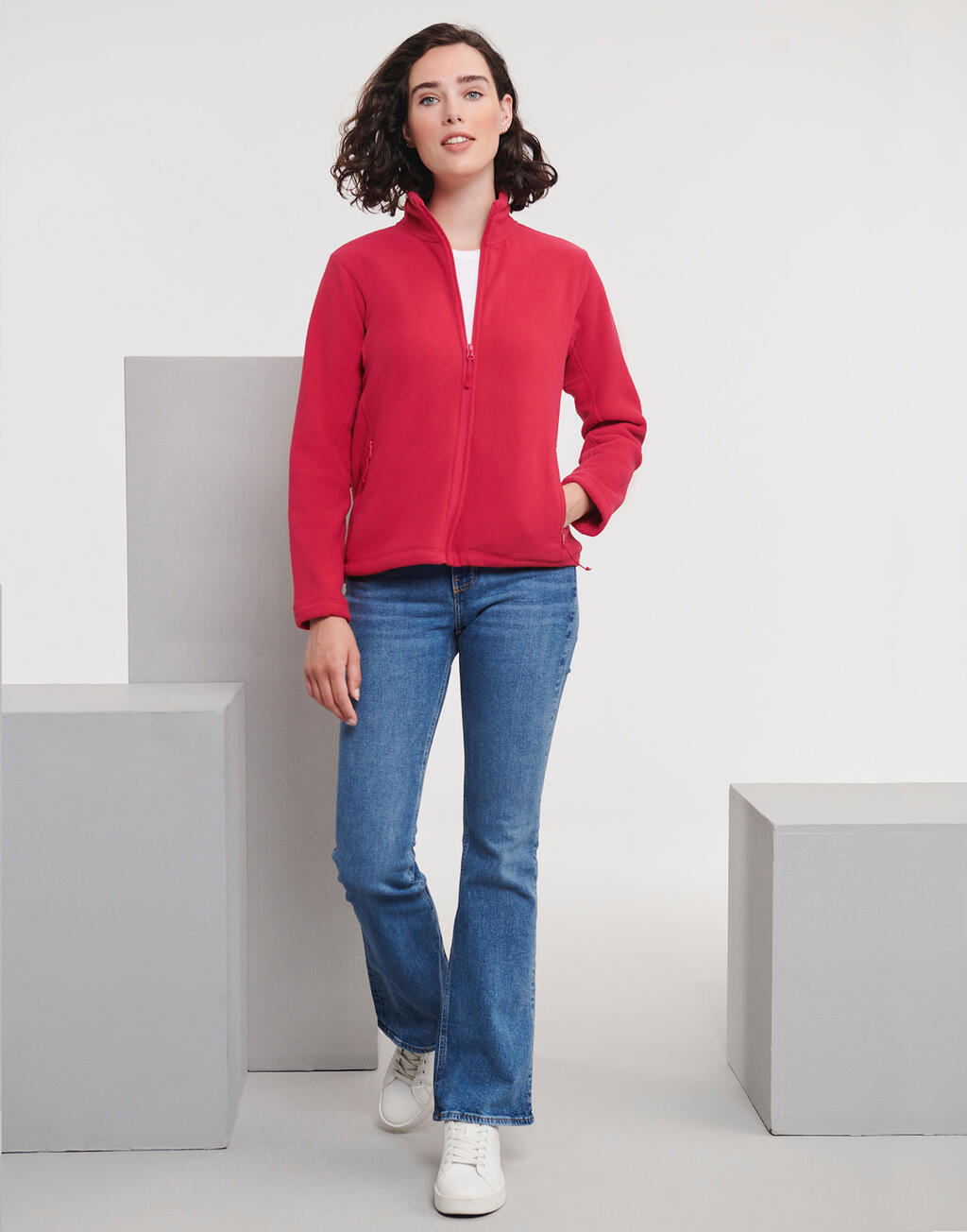 Russell Ladies' Full Zip Outdoor Fleece - Afbeelding 3
