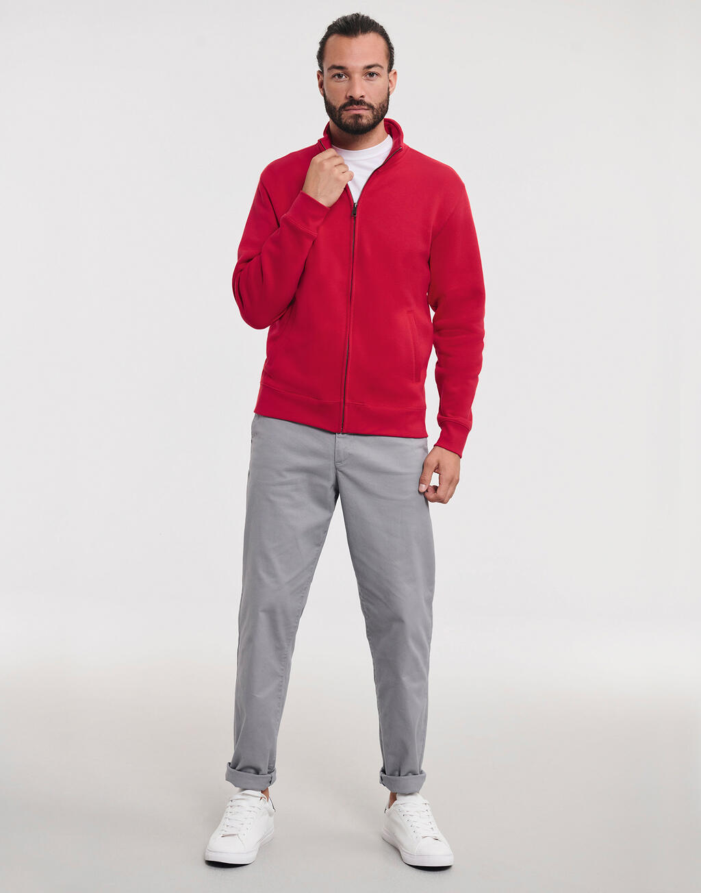 Russell Men's Authentic Sweat Jacket - Afbeelding 3