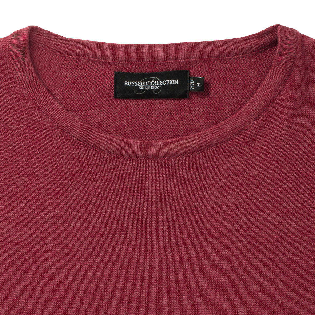 Russell Men's Crew Neck Knitted Pullover - Afbeelding 6