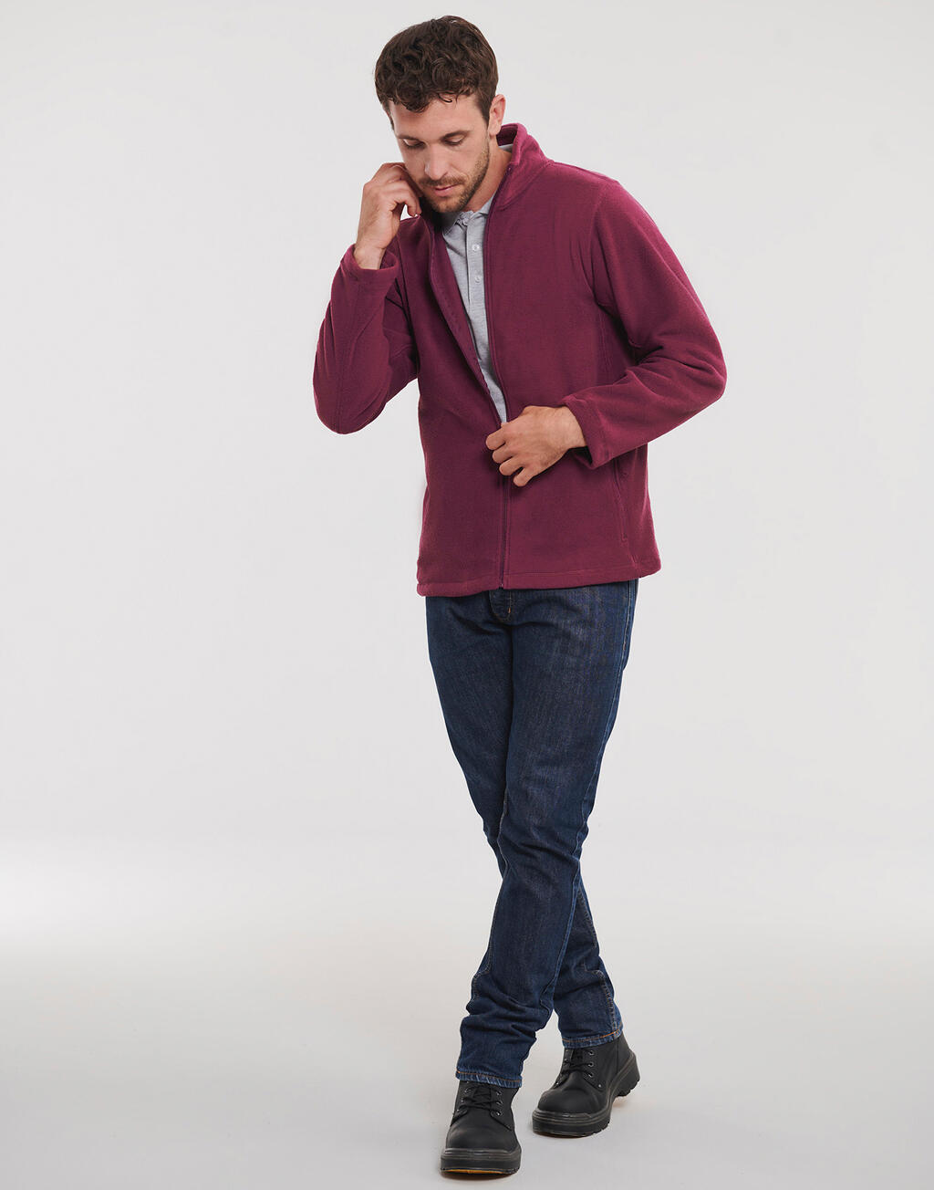 Russell Men's Full Zip Outdoor Fleece - Afbeelding 6