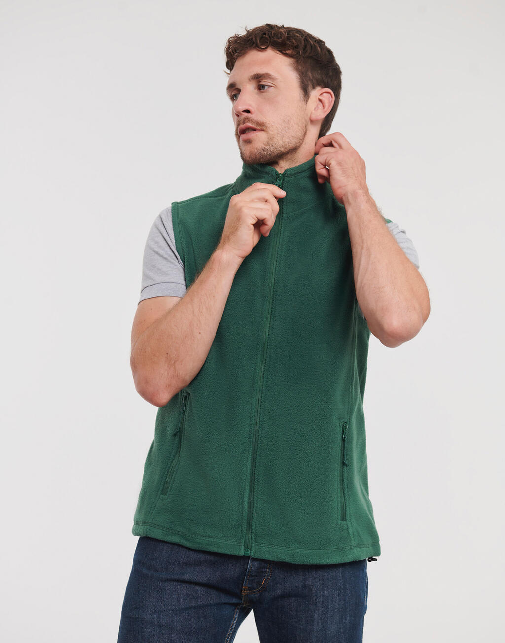 Russell Men's Gilet Outdoor Fleece - Afbeelding 2