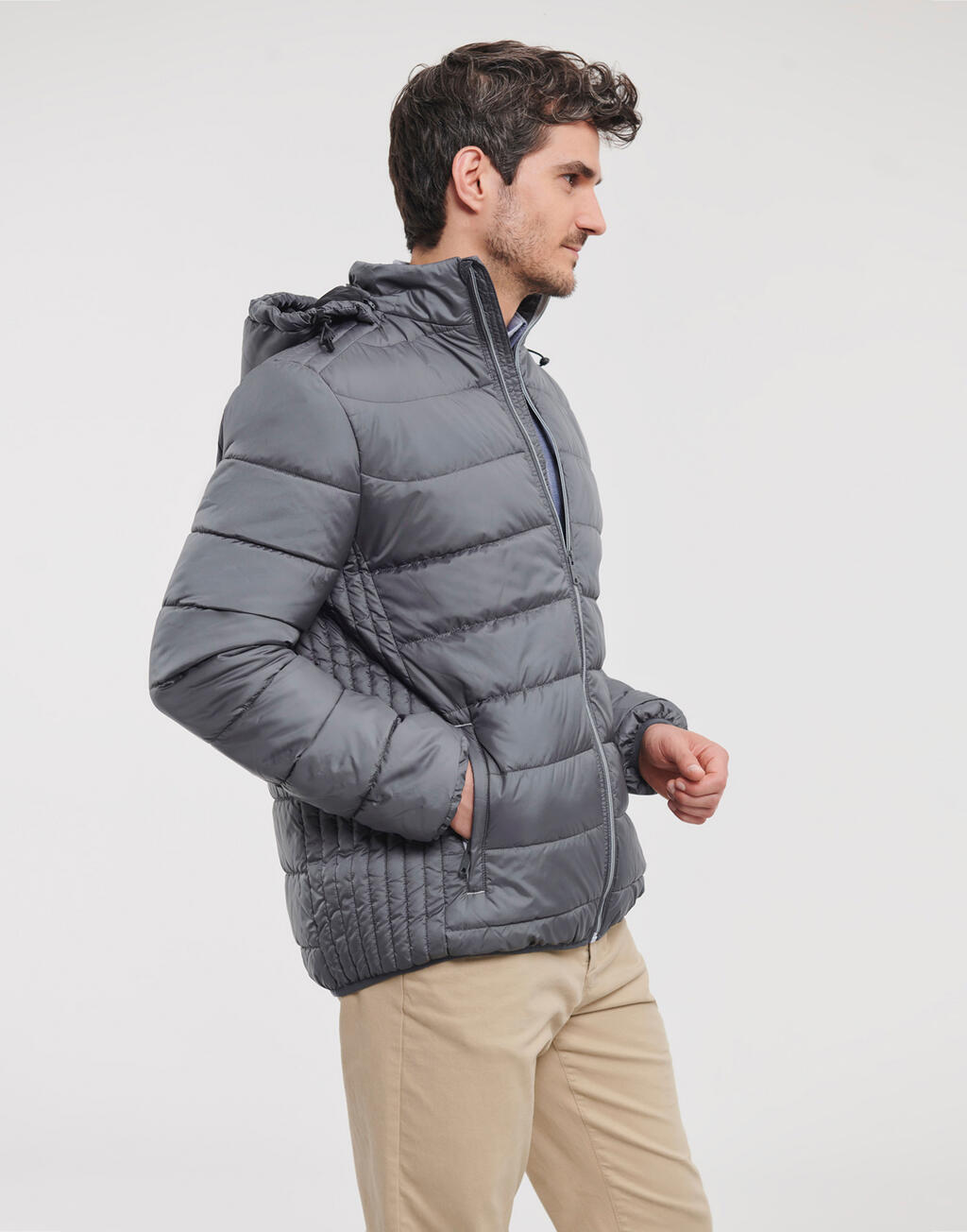 Russell Men's Hooded Nano Jacket - Afbeelding 2