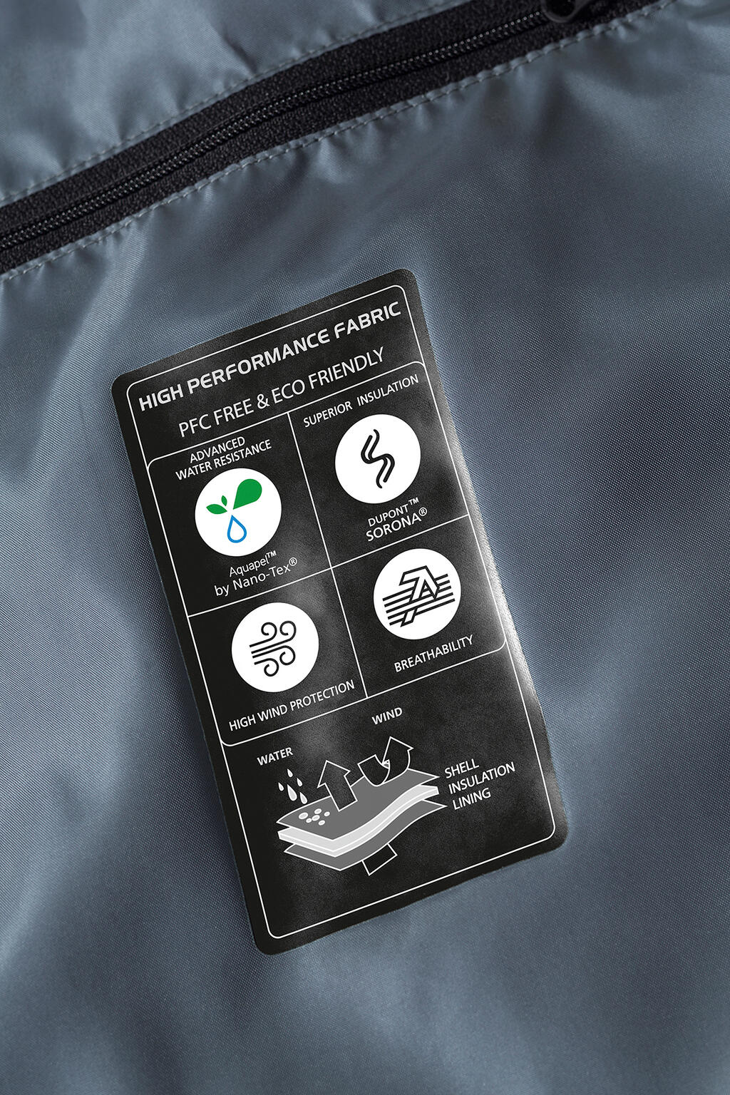 Russell Men's Hooded Nano Jacket - Afbeelding 10