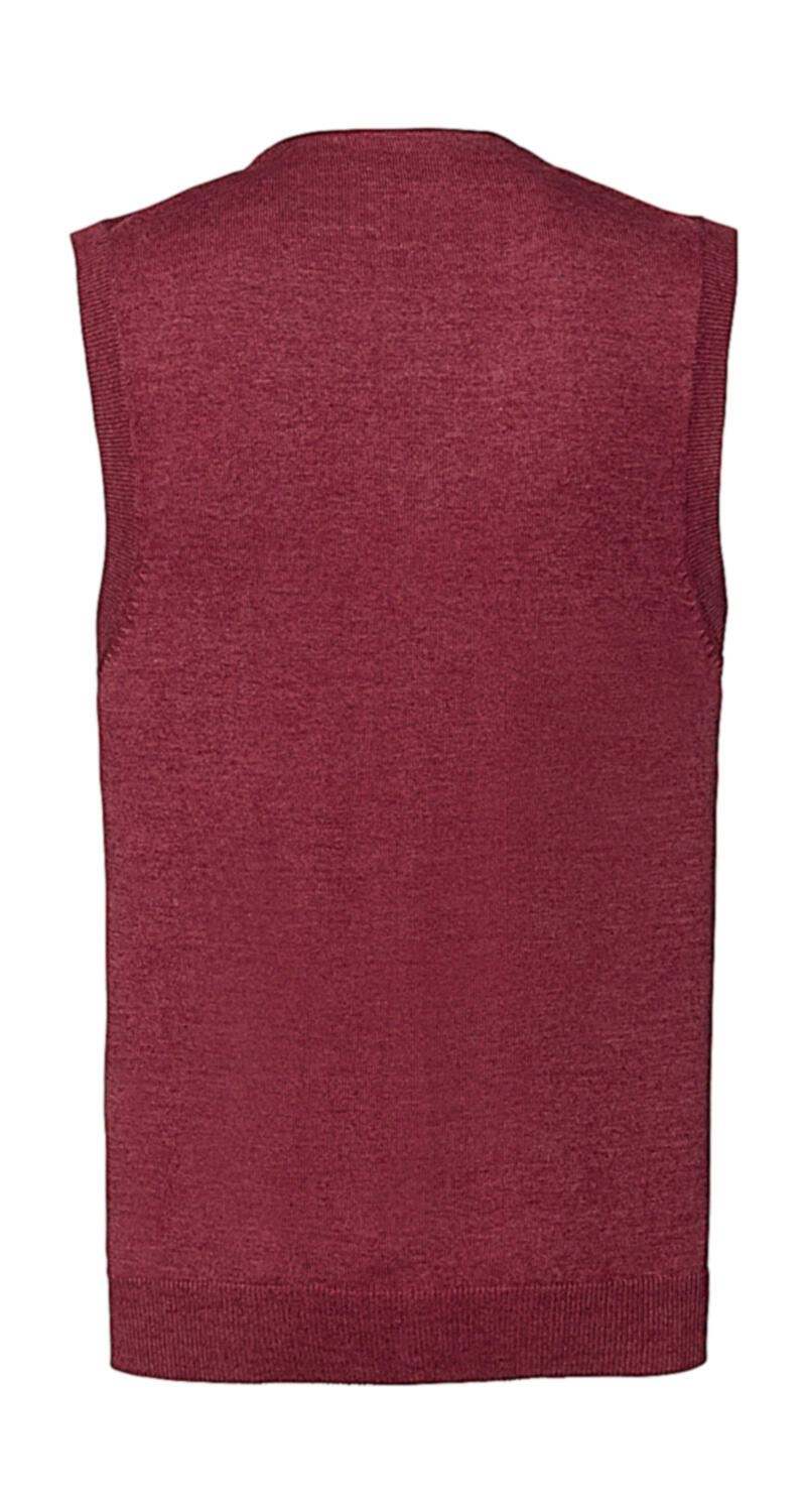 Russell Men's V-Neck Sleeveless Knitted Cardigan - Afbeelding 3