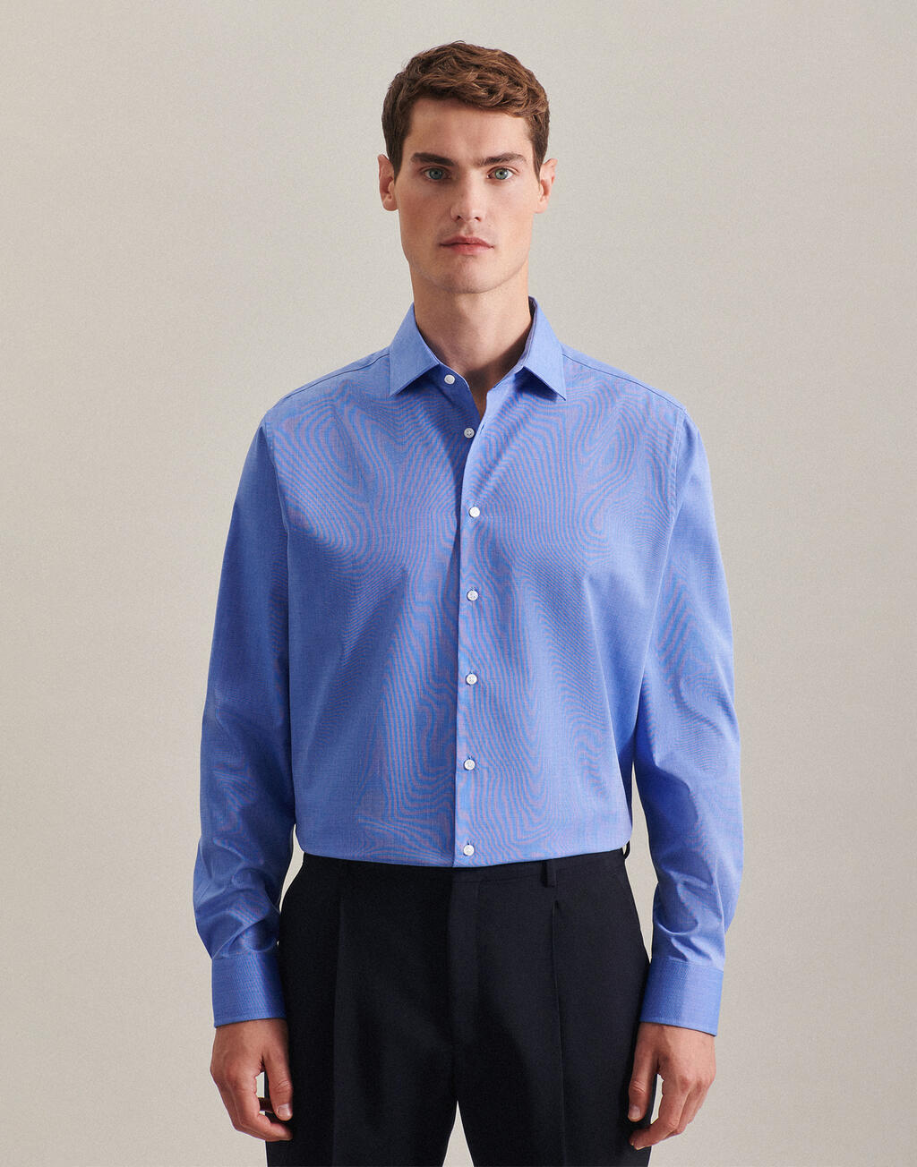 Seidensticker Seidensticker Shaped Fit 1/1 Business Kent - Afbeelding 3