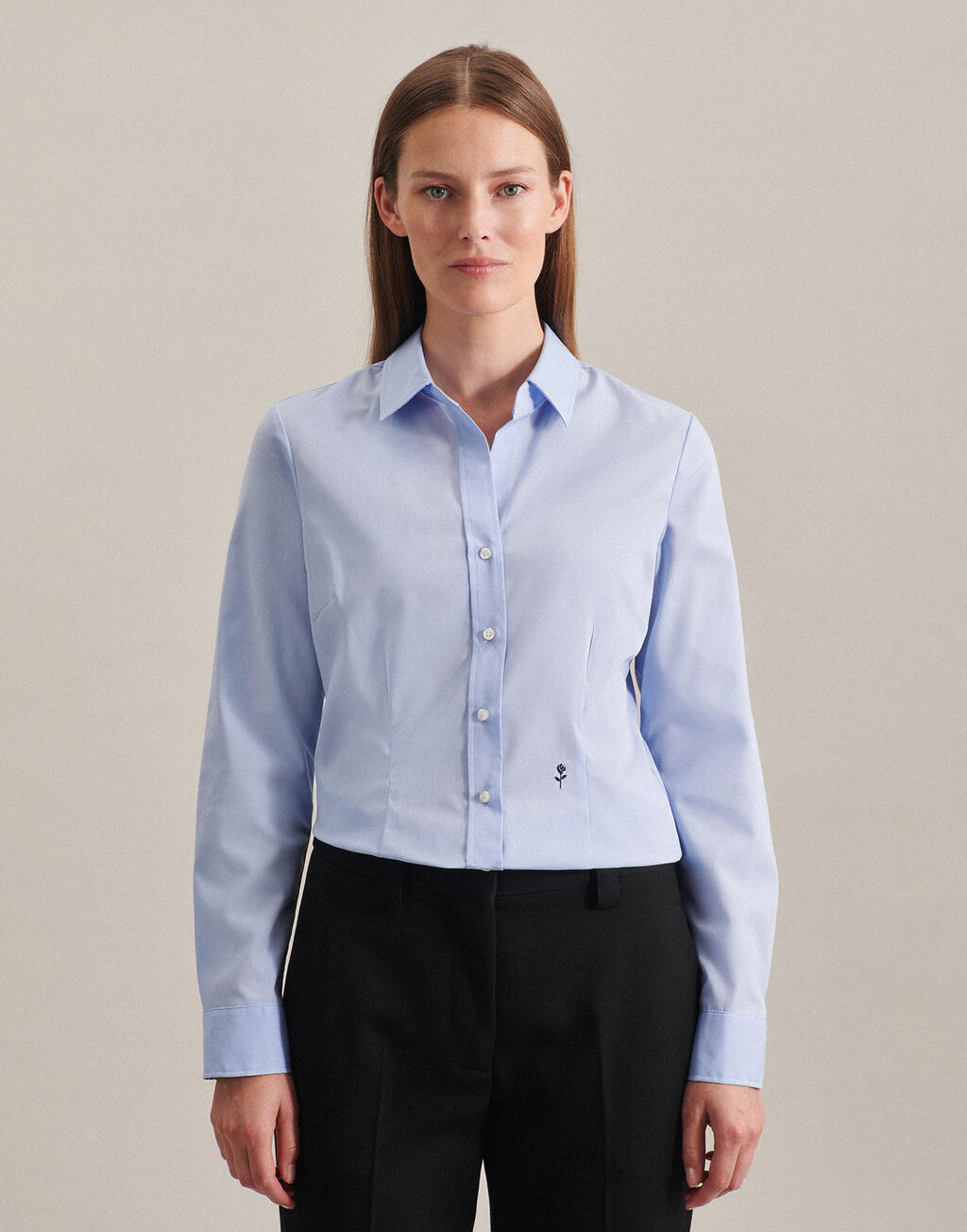 Seidensticker Seidensticker Slim Fit 1/1 Kent Women - Afbeelding 5