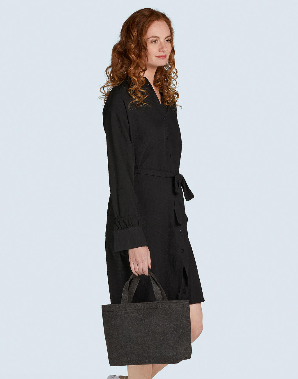 SG Accessories - BAGS Small Felt Shopper - Afbeelding 2