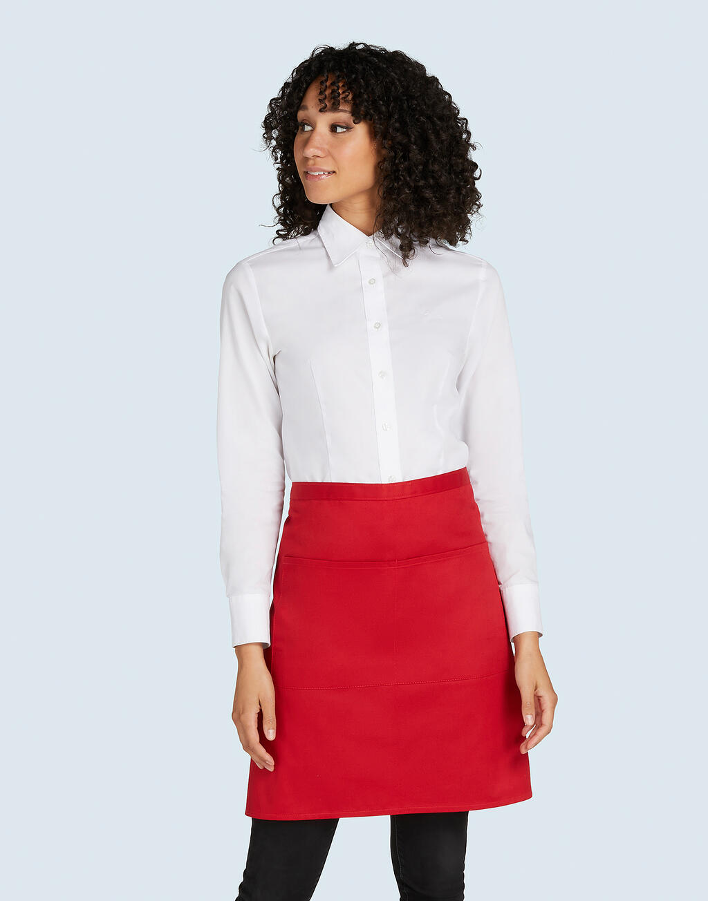 SG Accessories – BISTRO BRUSSELS – Short Bistro Apron with Pocket