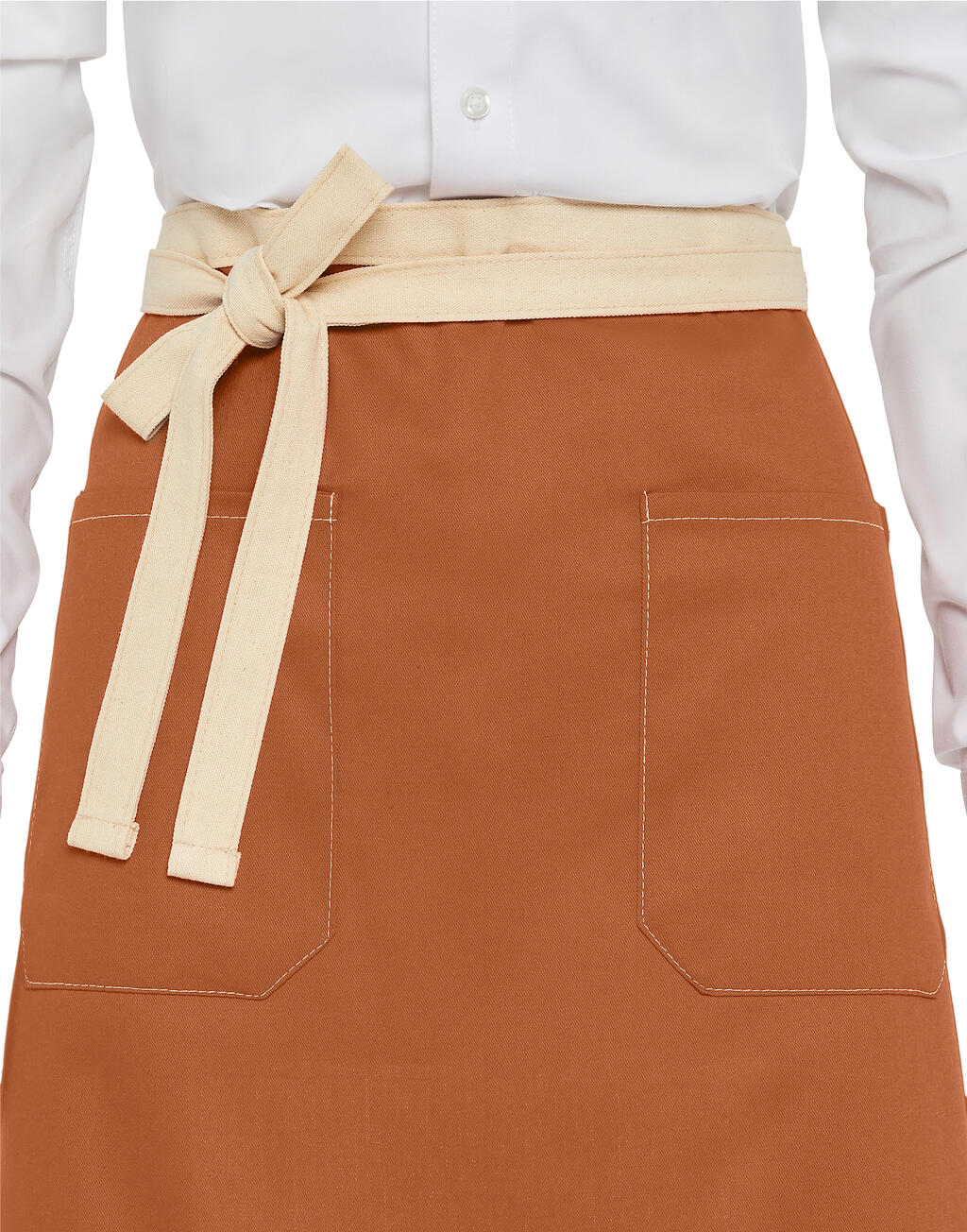 SG Accessories - BISTRO SANTORINI - Contrasted Bistro Apron with Pocket - Afbeelding 2