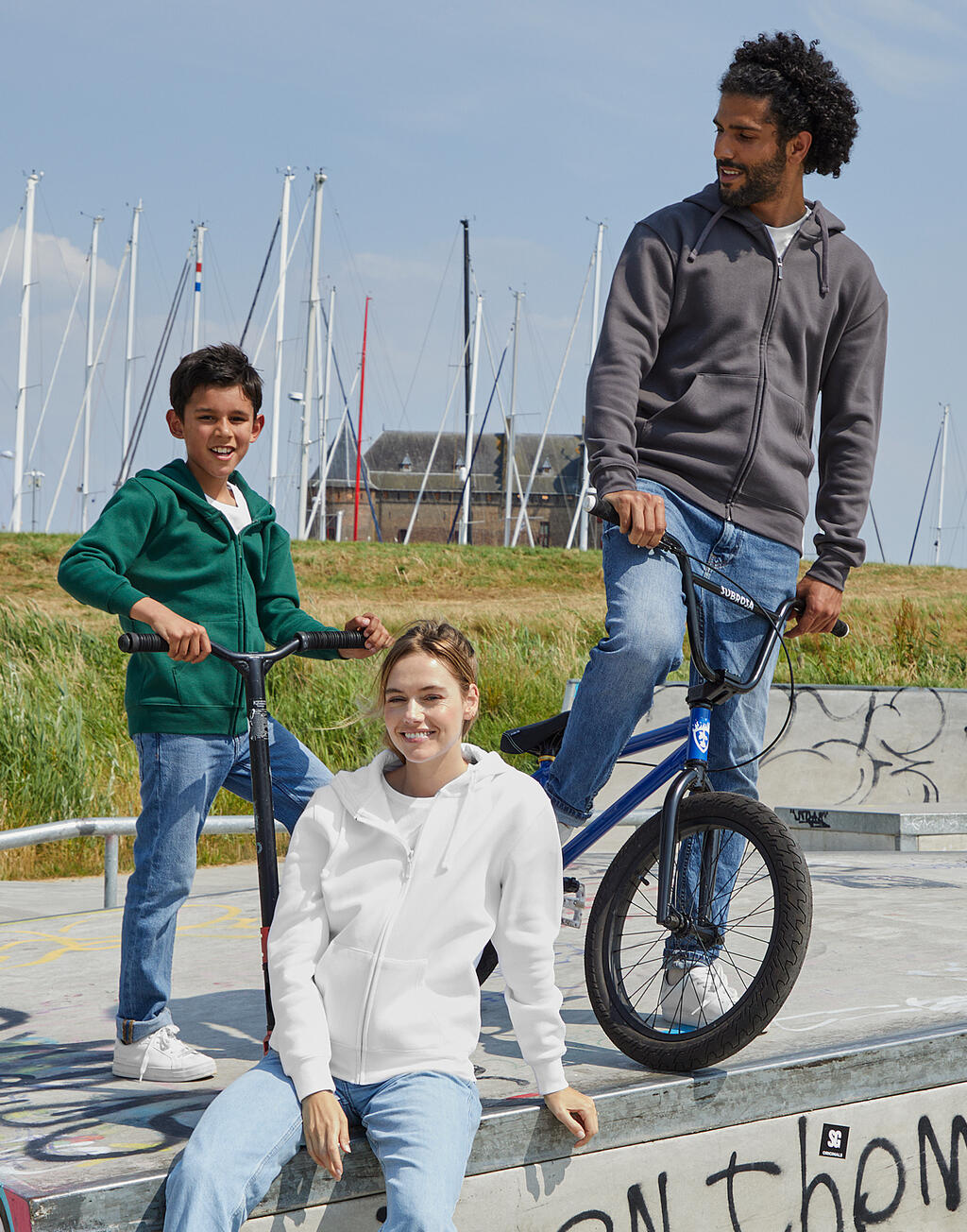 SG Originals Originals Hooded Full Zip Kids - Afbeelding 10