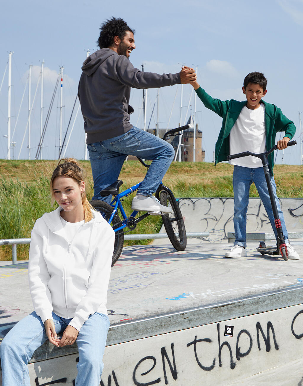 SG Originals Originals Hooded Full Zip Kids - Afbeelding 11