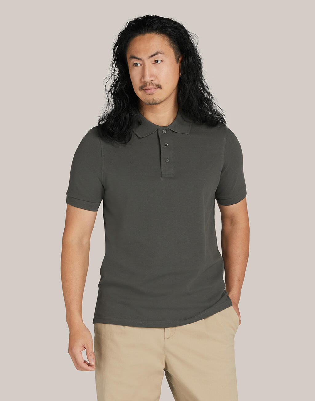 SG Signature Signature Tagless Polo Stretch Men