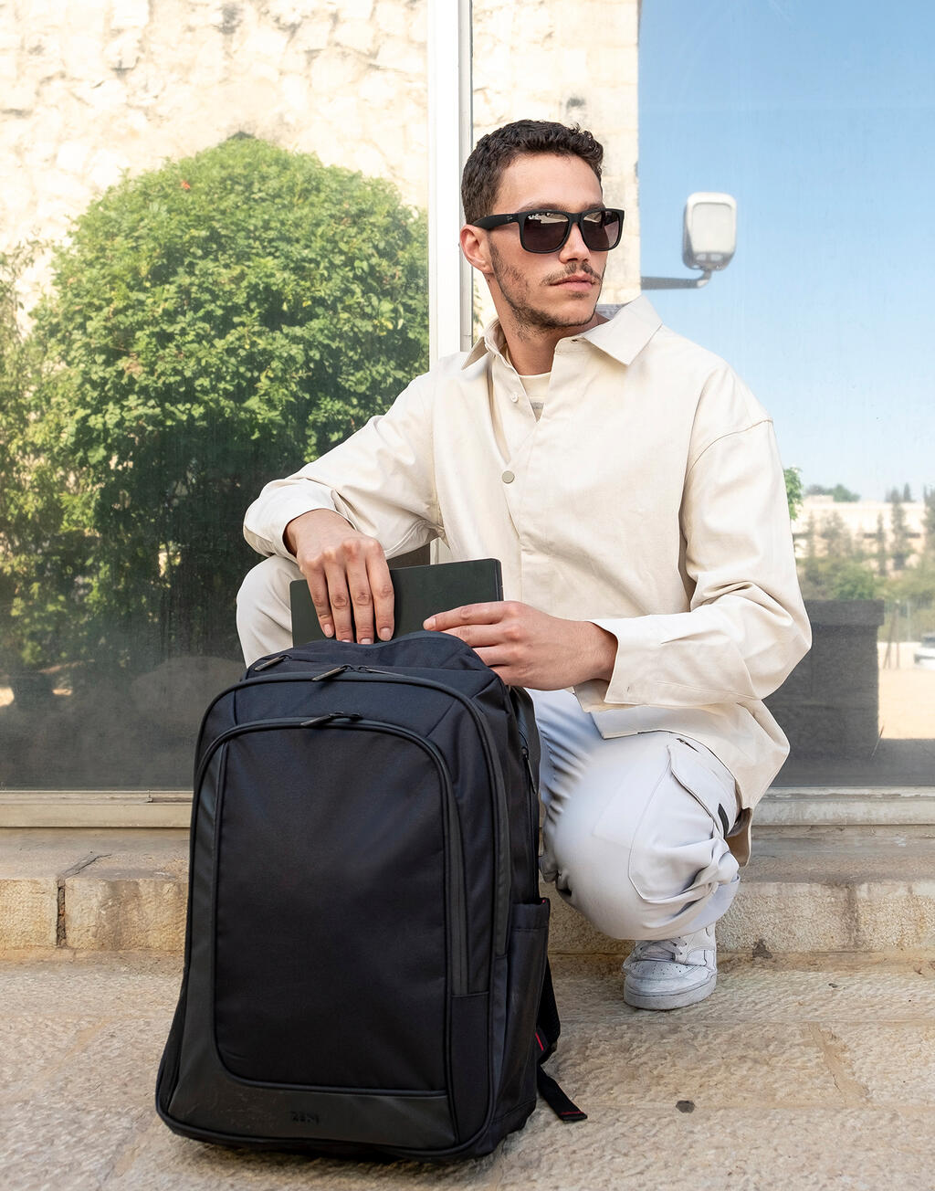 Shugon Brooklyn Timeless Laptop Backpack - Afbeelding 2