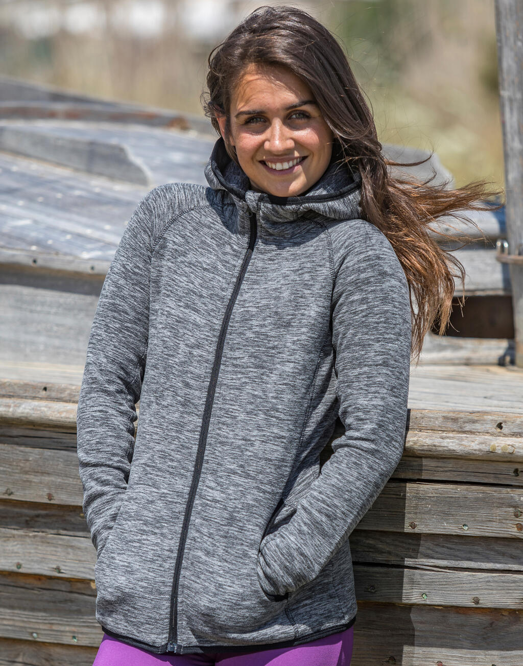 Spiro Women’s Microfleece Hoodi