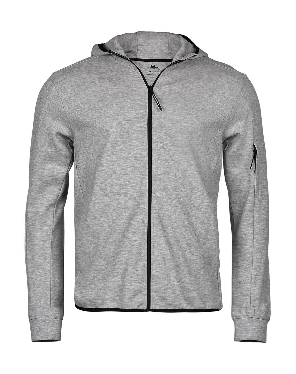 Tee Jays Athletic Hooded Full Zip Sweat - Afbeelding 3