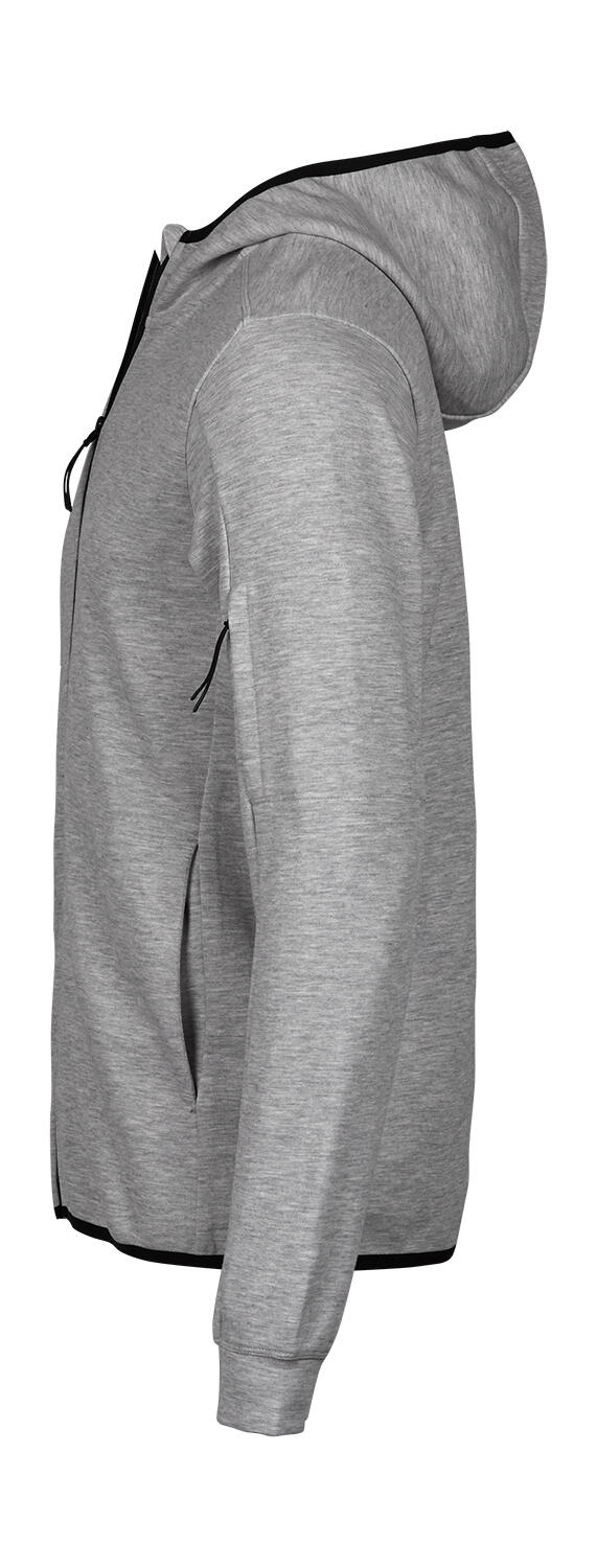 Tee Jays Athletic Hooded Full Zip Sweat - Afbeelding 4