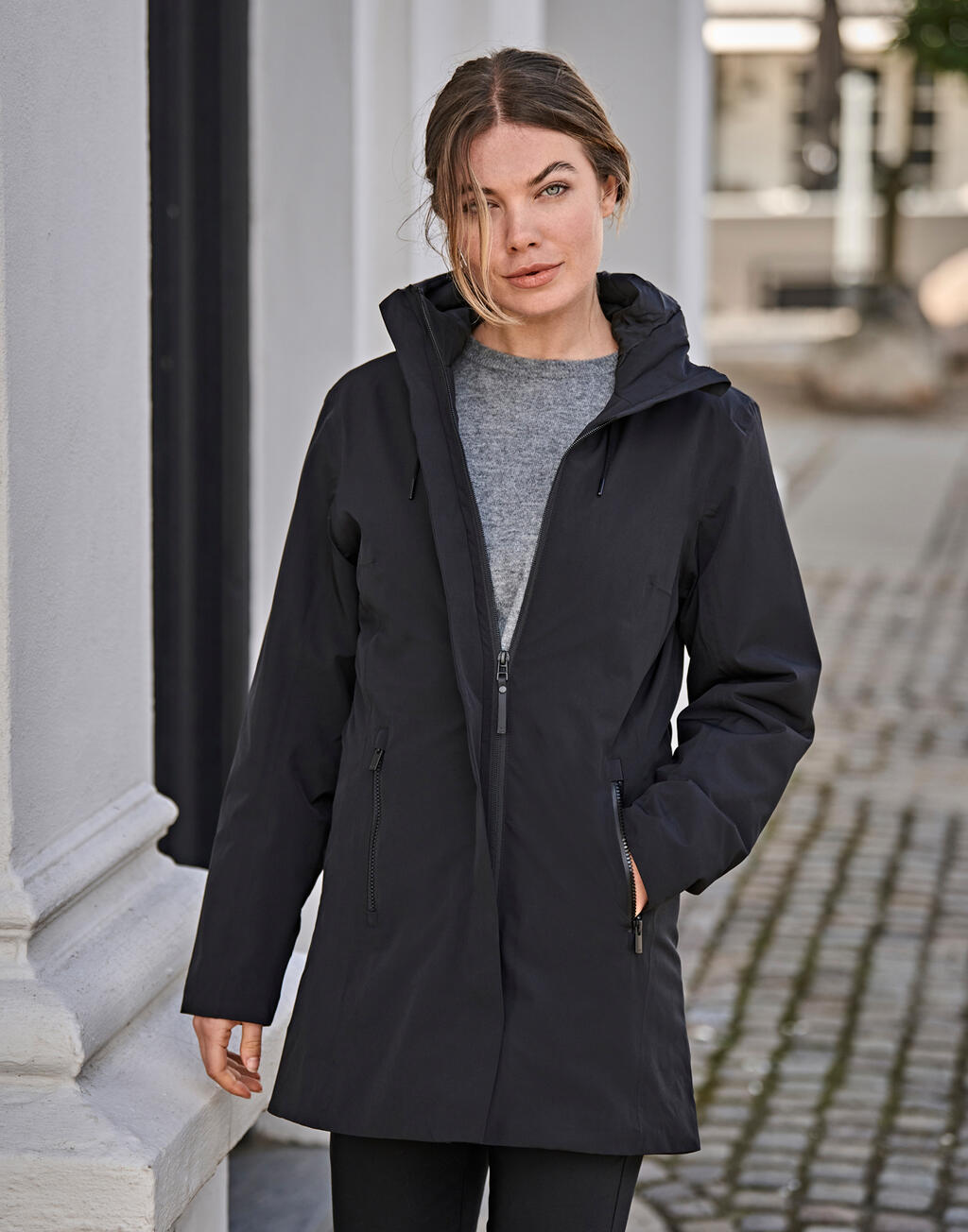 Tee Jays Womens all weather parka - Afbeelding 3