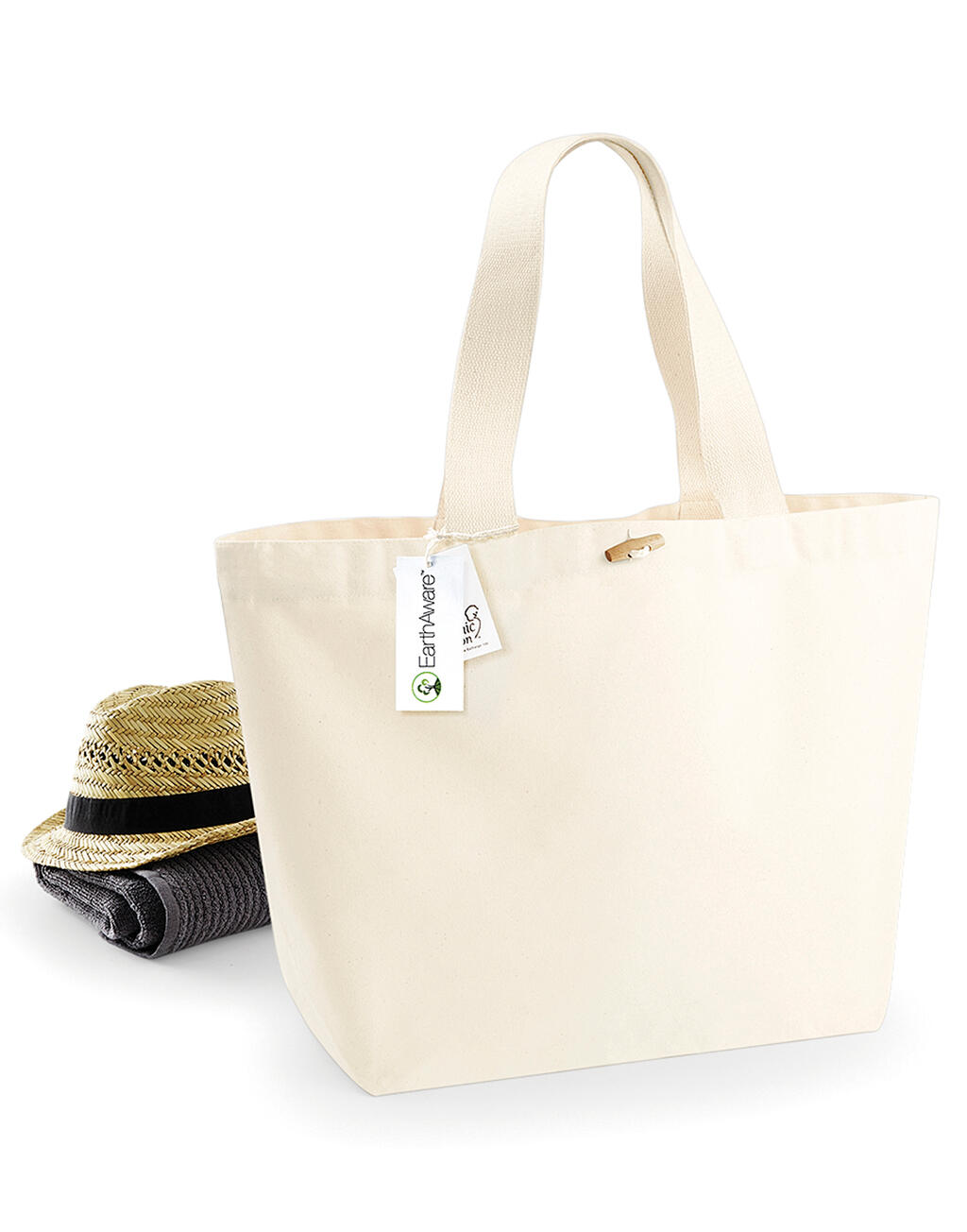 Westford Mill EarthAware™ Organic Marina Tote XL - Afbeelding 4