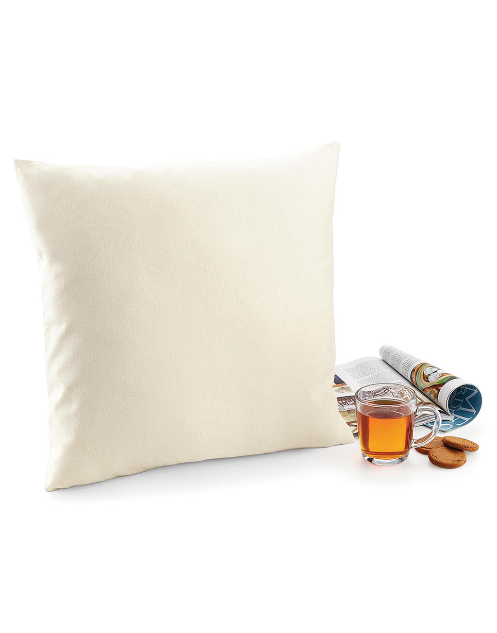 Westford Mill Fairtrade Cotton Canvas Cushion Cover - Afbeelding 5