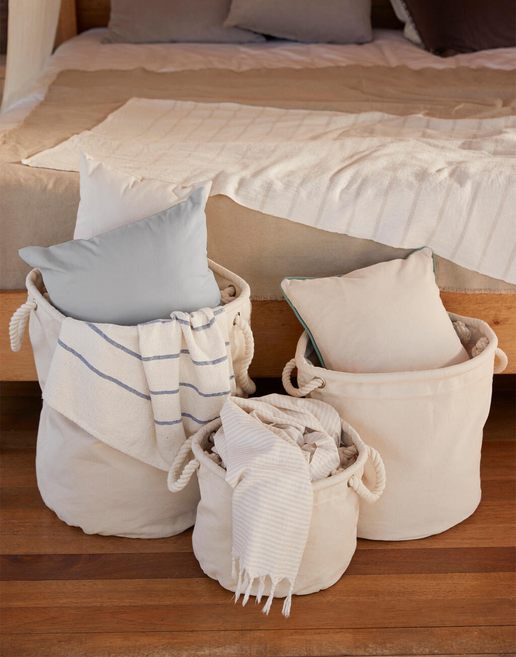 Westford Mill Heavy Canvas Storage Trug
