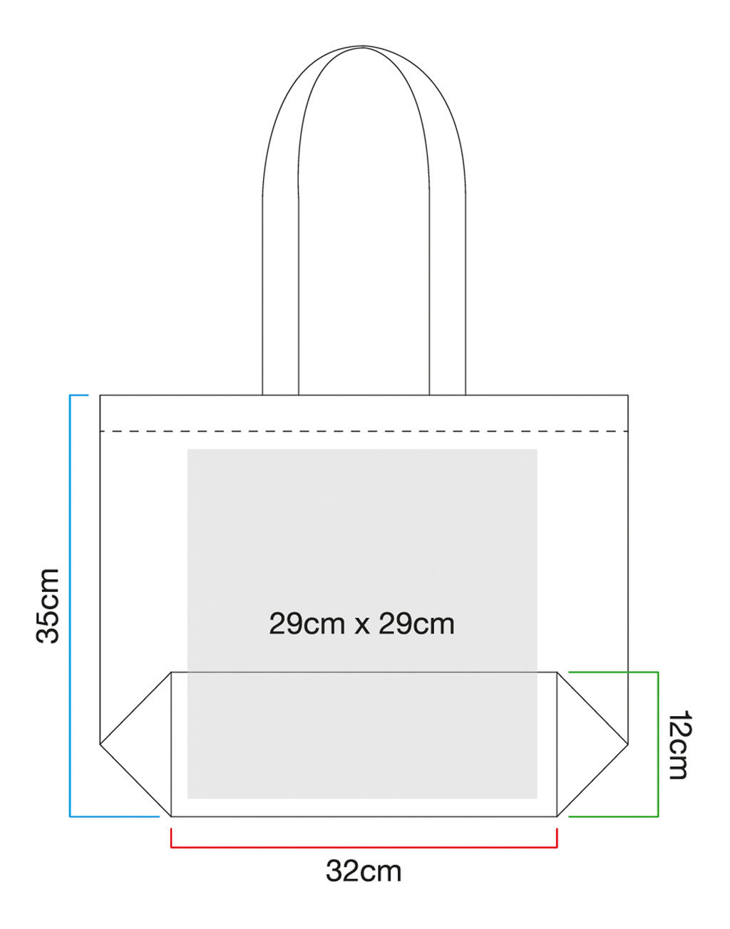Westford Mill Organic Cotton Shopper - Afbeelding 5