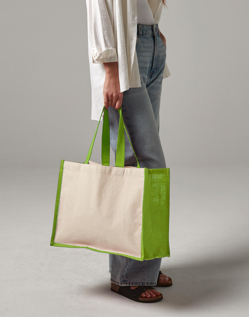 Westford Mill Printers' Jute Classic Shopper - Afbeelding 2