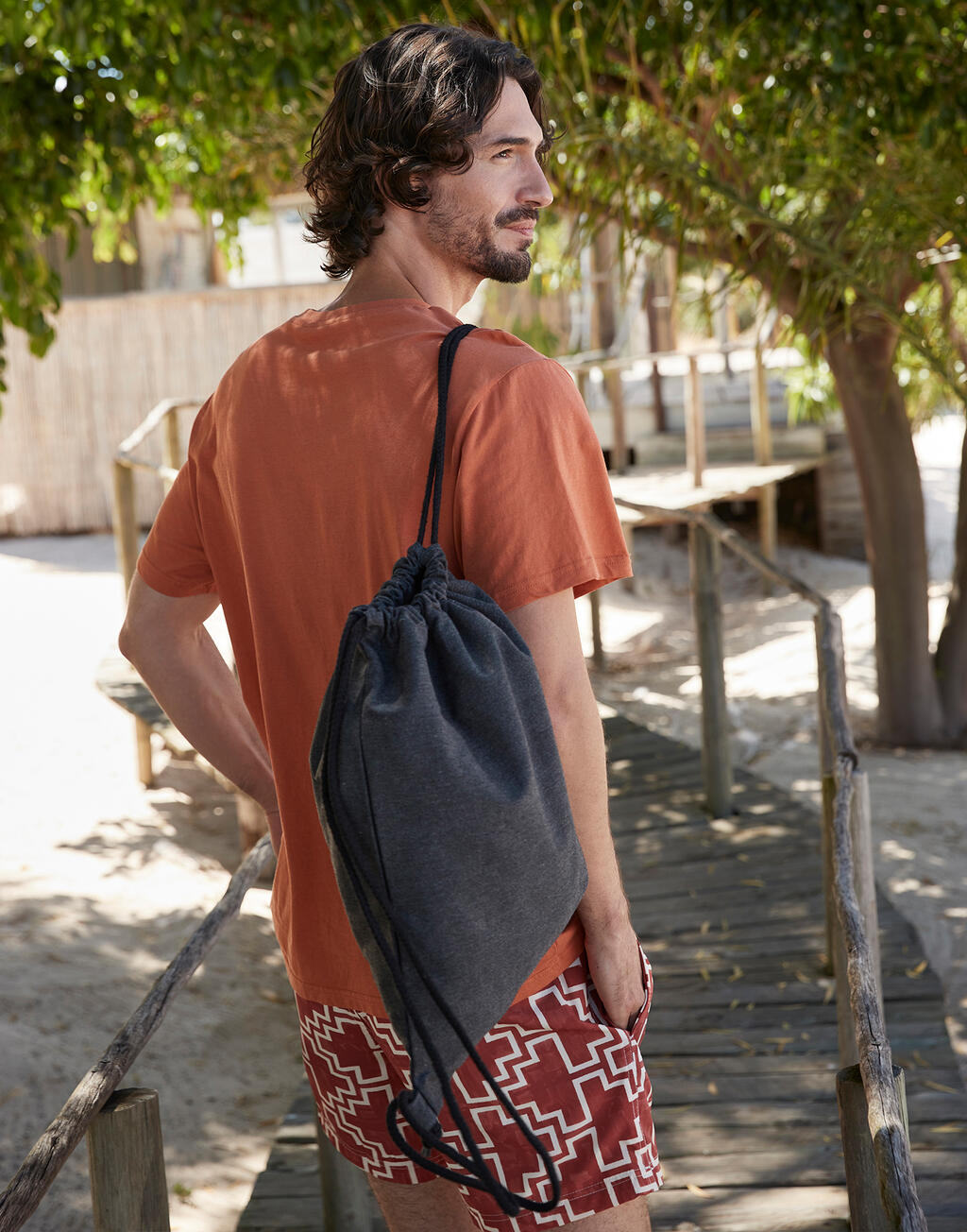 Westford Mill Revive Recycled Gymsac - Afbeelding 2