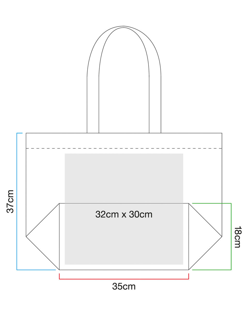 Westford Mill Soft Washed Jute Beach Bag - Afbeelding 7