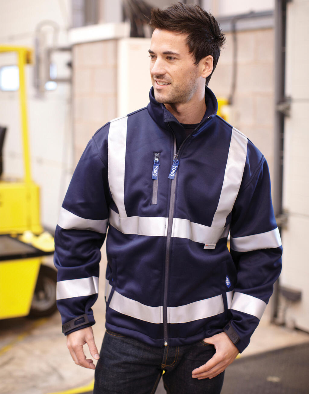 Yoko Fluo Softshell Jacket