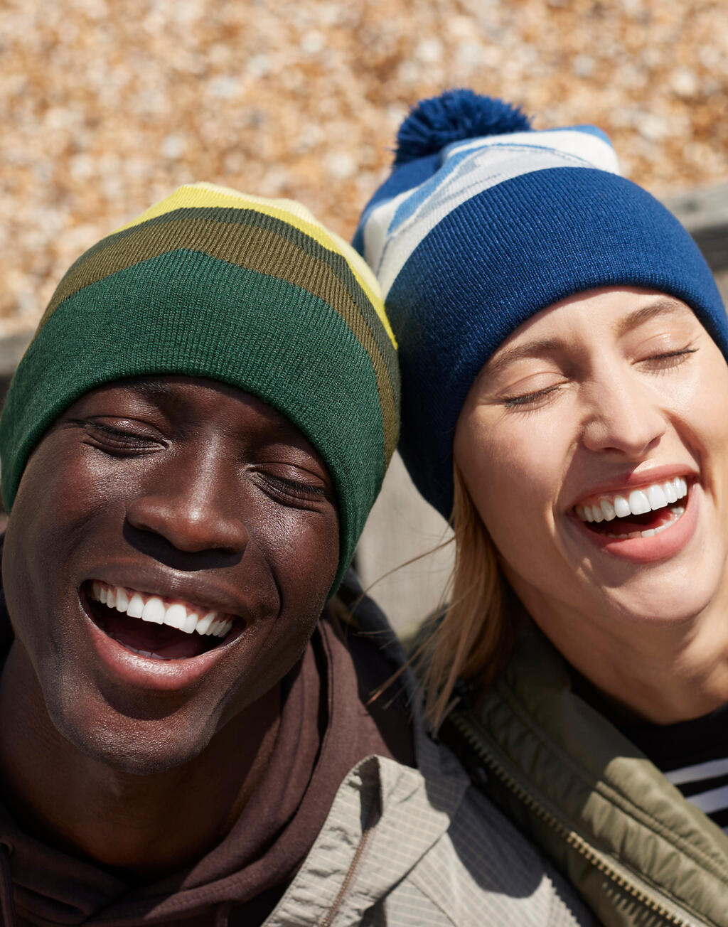 Beechfield Mountain Peaks Pom Pom Beanie - Afbeelding 4