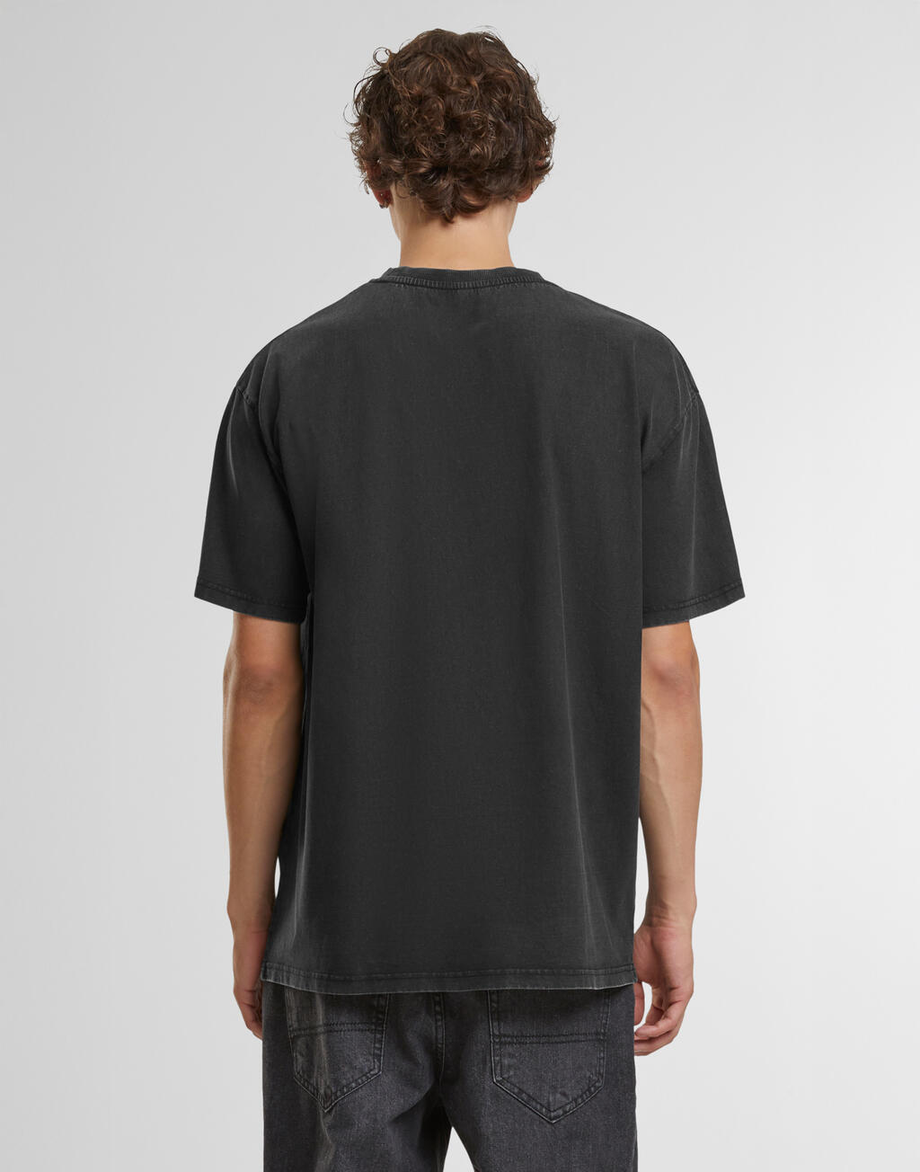 Build Your Brand Vintage Heavy Loose Tee - Afbeelding 2