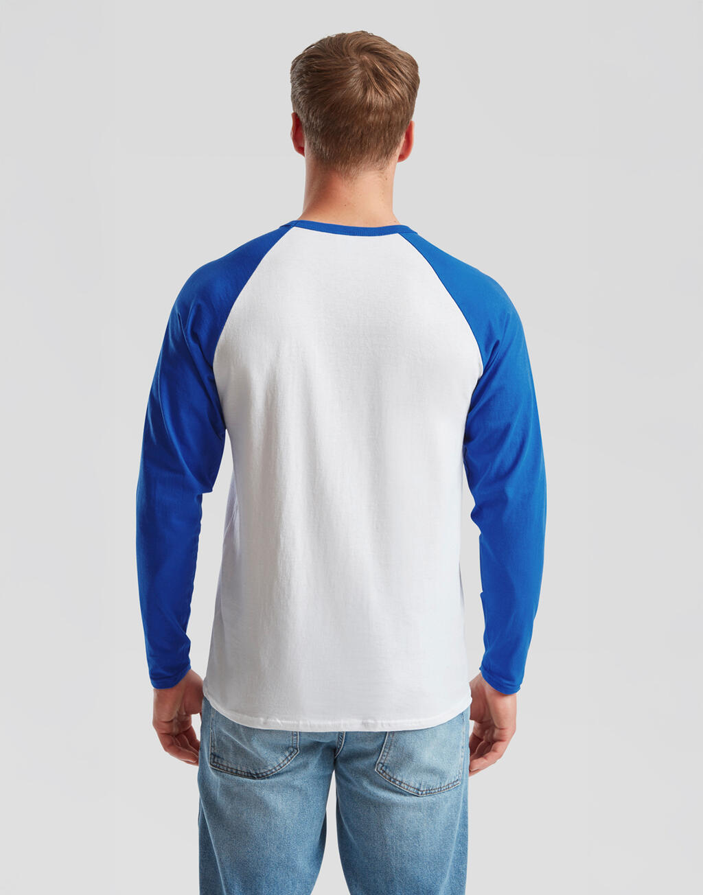 Fruit of the Loom Long Sleeve Baseball T-Shirt - Afbeelding 4