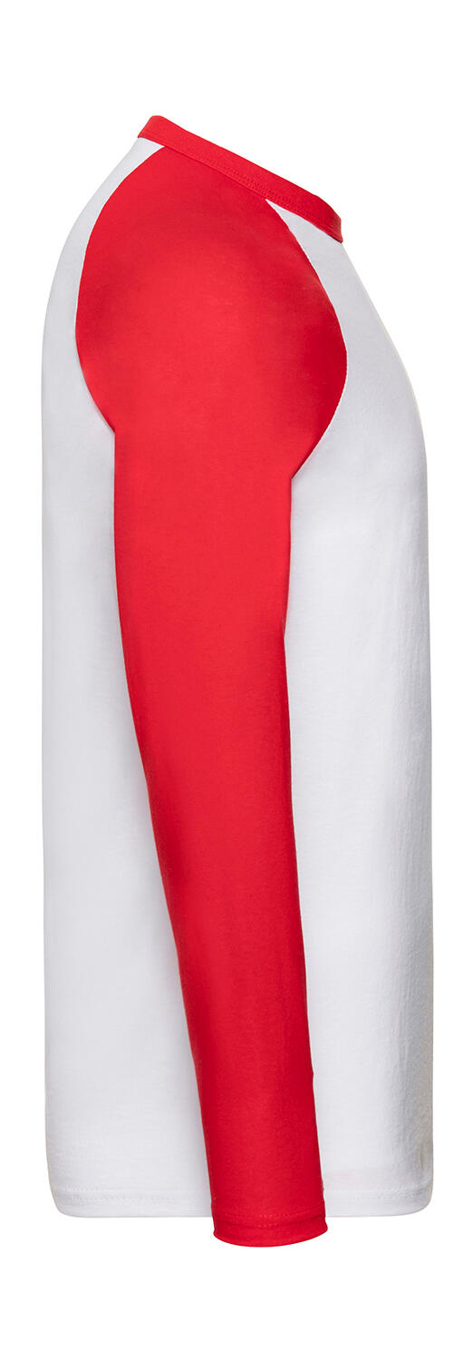 Fruit of the Loom Long Sleeve Baseball T-Shirt - Afbeelding 8