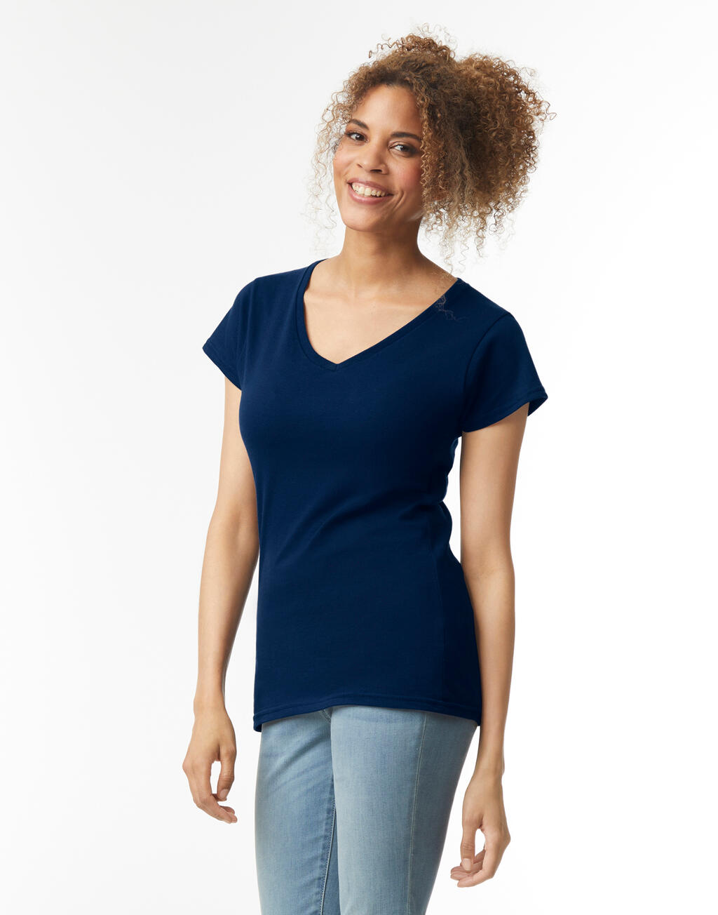 Gildan Gildan Ladies Softstyle® V-Neck T-Shirt - Afbeelding 2