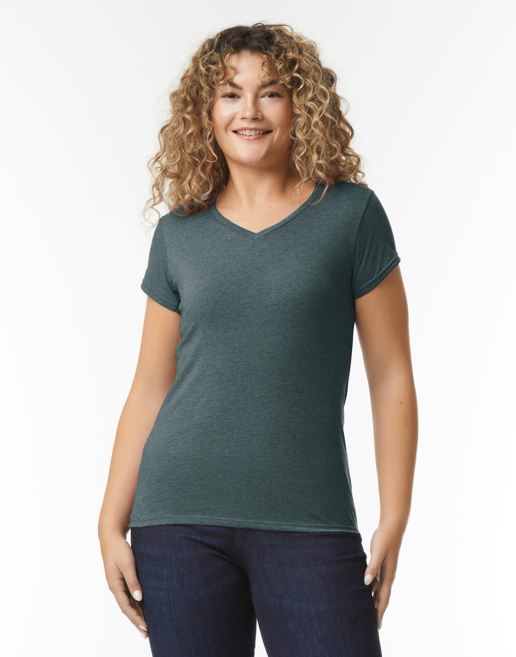 Gildan Gildan Ladies Softstyle® V-Neck T-Shirt - Afbeelding 6