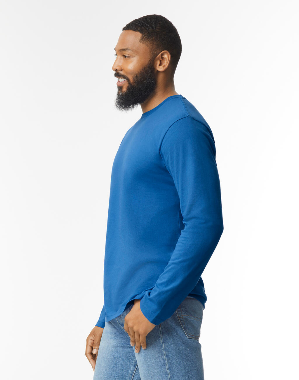 Gildan Softstyle Adult Long Sleeve T-Shirt - Afbeelding 2