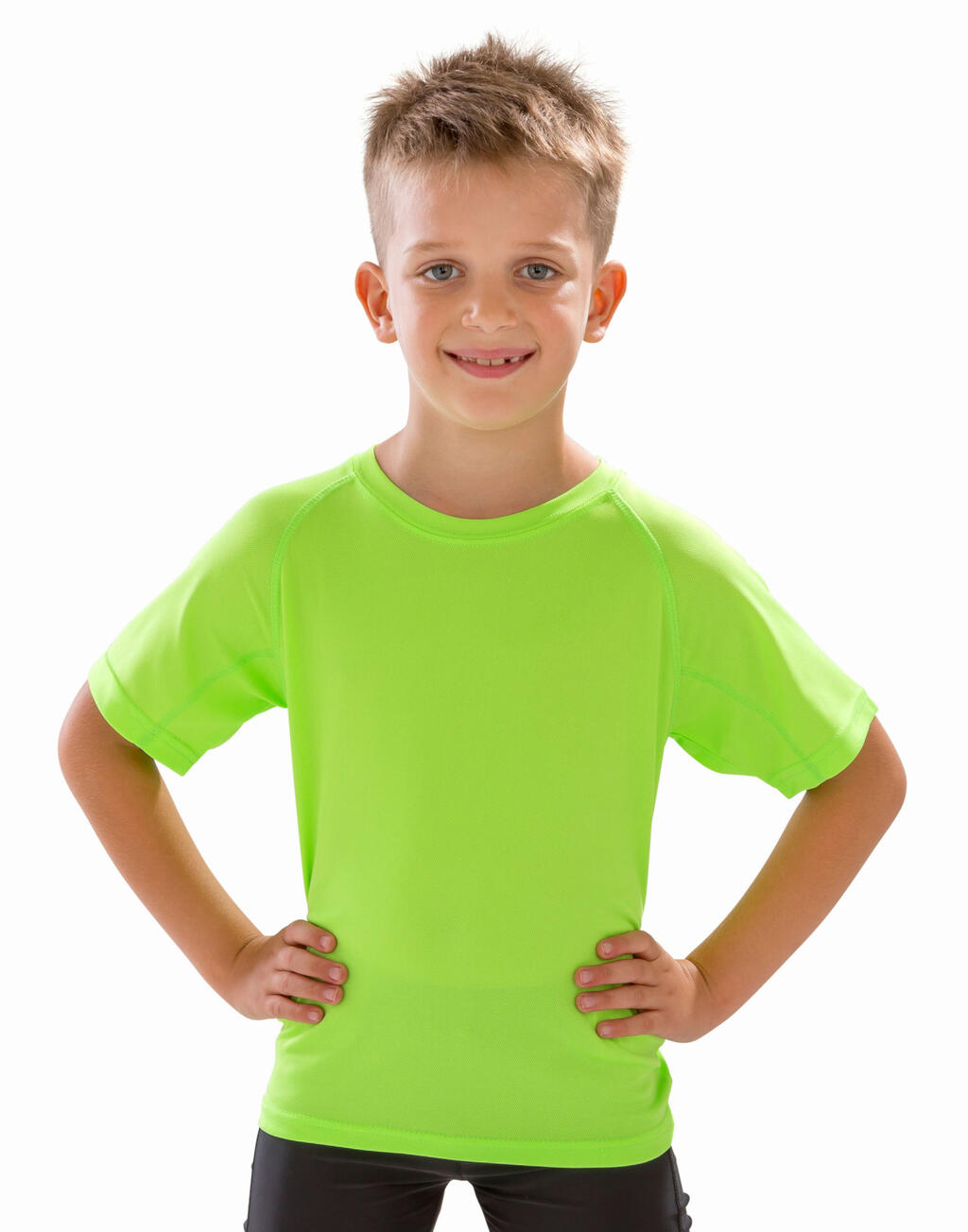 Spiro Junior Performance Aircool Tee - Afbeelding 6