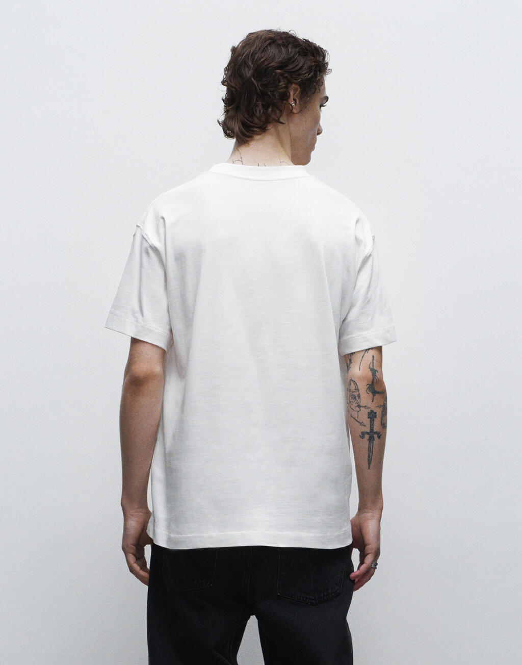 True Blanks "by H&M Group" Mens Boxy Tee - Afbeelding 4