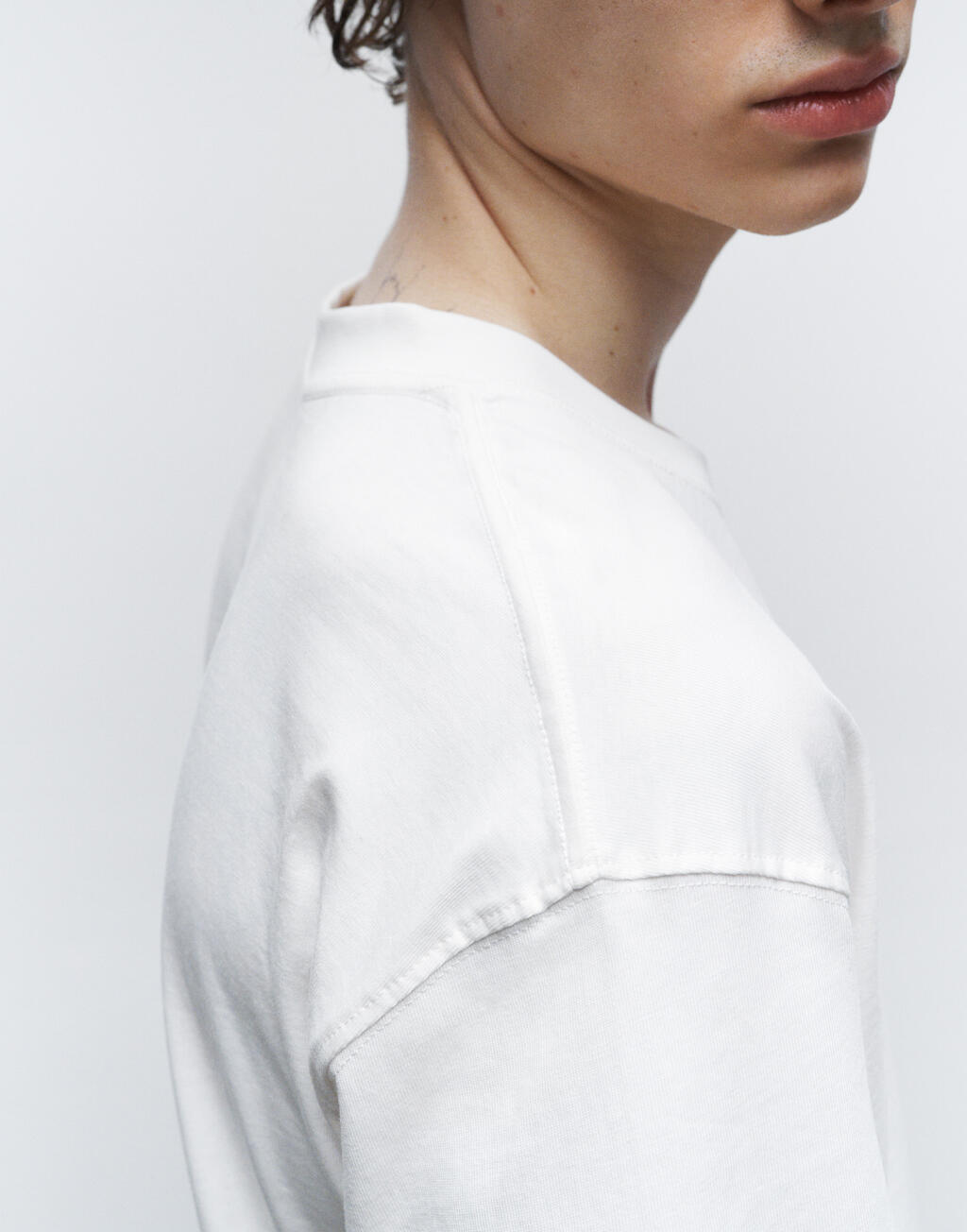 True Blanks "by H&M Group" Mens Boxy Tee - Afbeelding 6