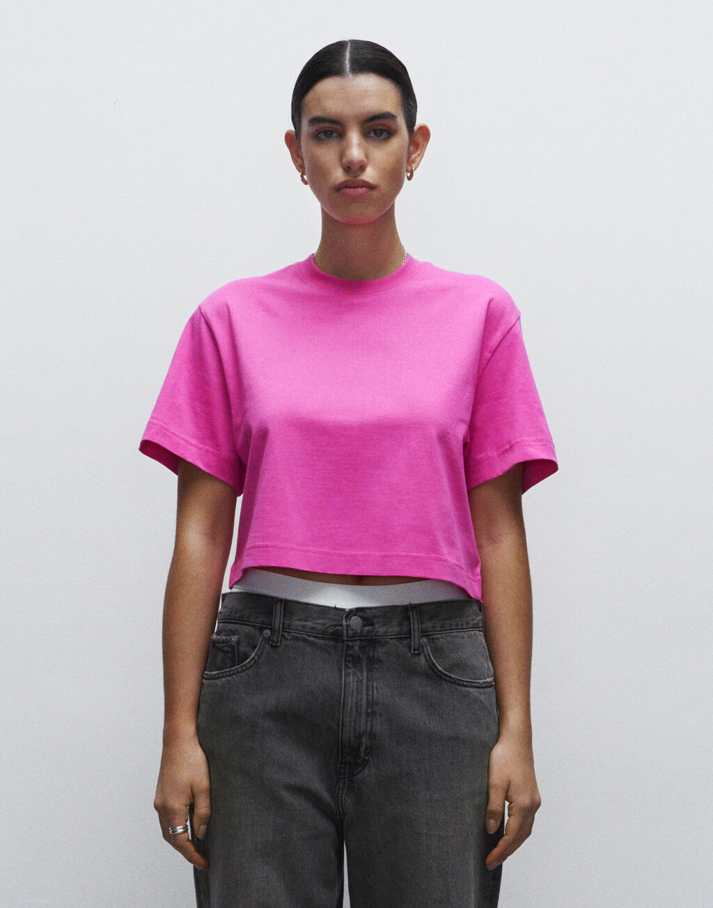True Blanks "by H&M Group" Womens Crop Top - Afbeelding 4