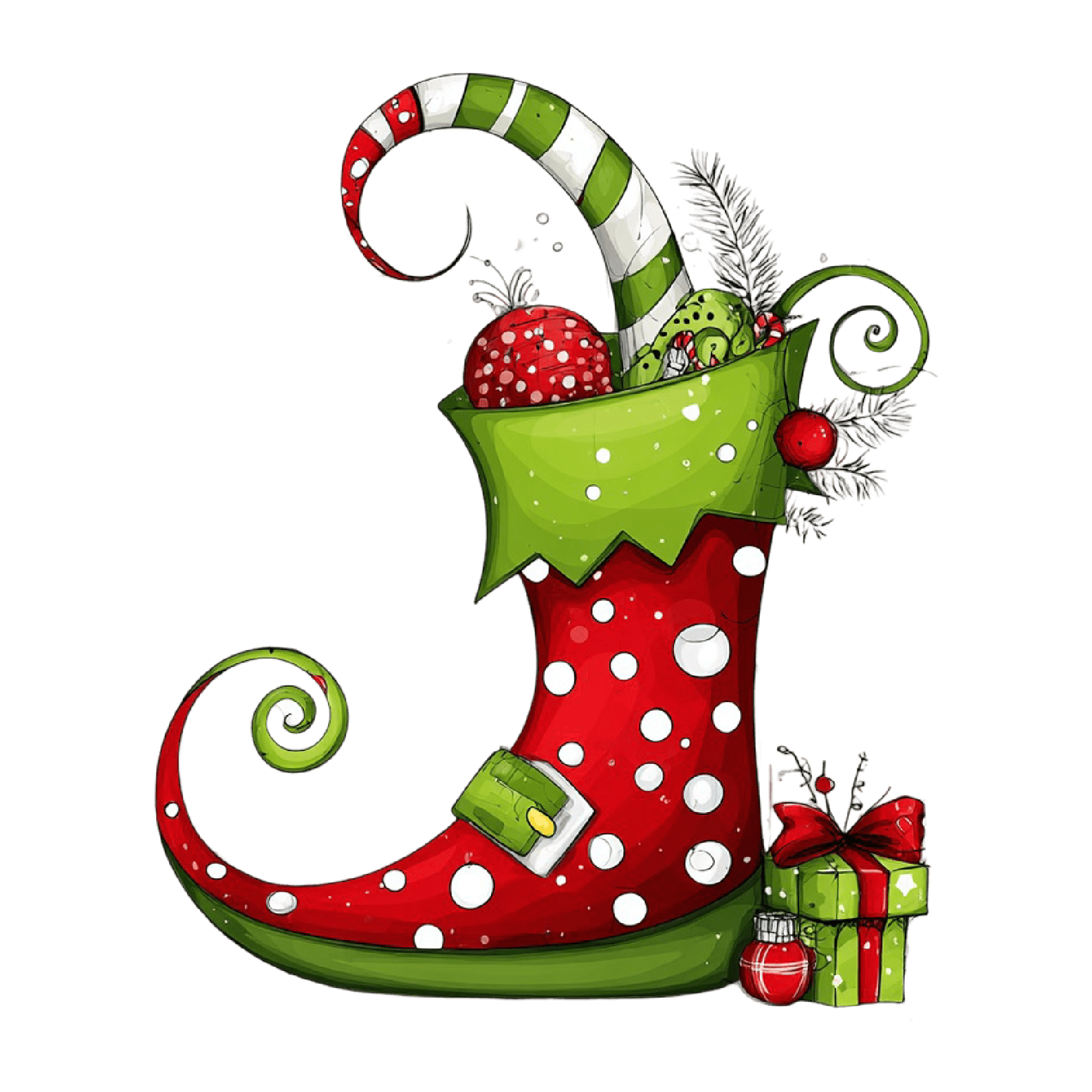 DTF Design kant en klaar – Cute Christmas CH0026