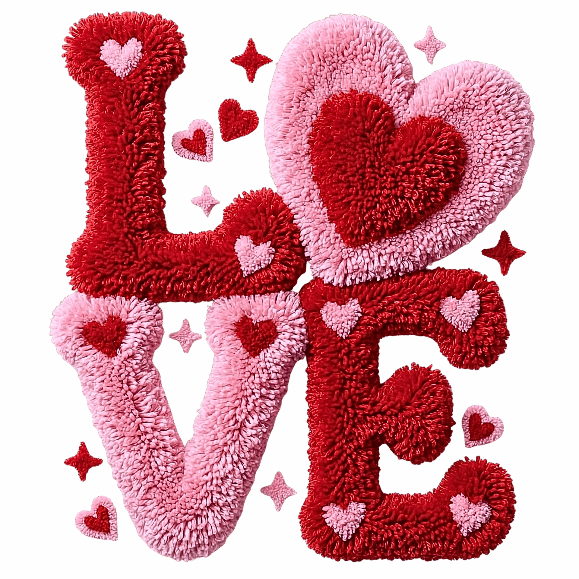 DTF Design kant en klaar – Valentine Patch V0002