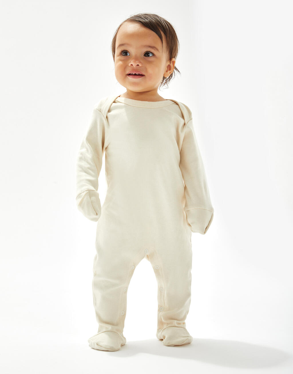 Babybugz Baby Sleepsuit with Scratch Mitts