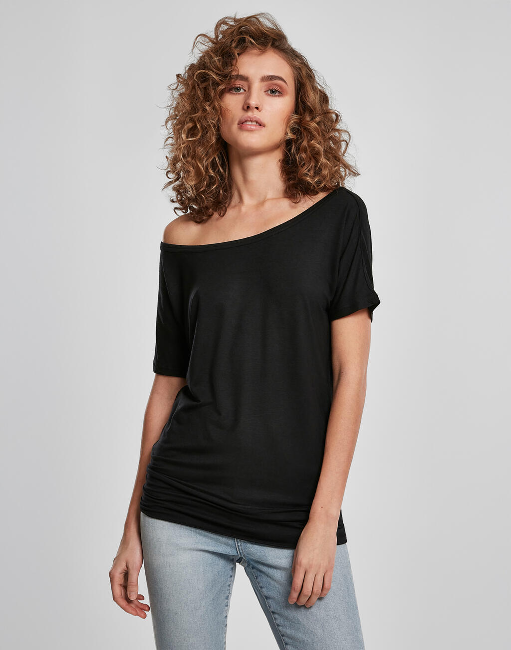 Build Your Brand Ladies Viscose Tee