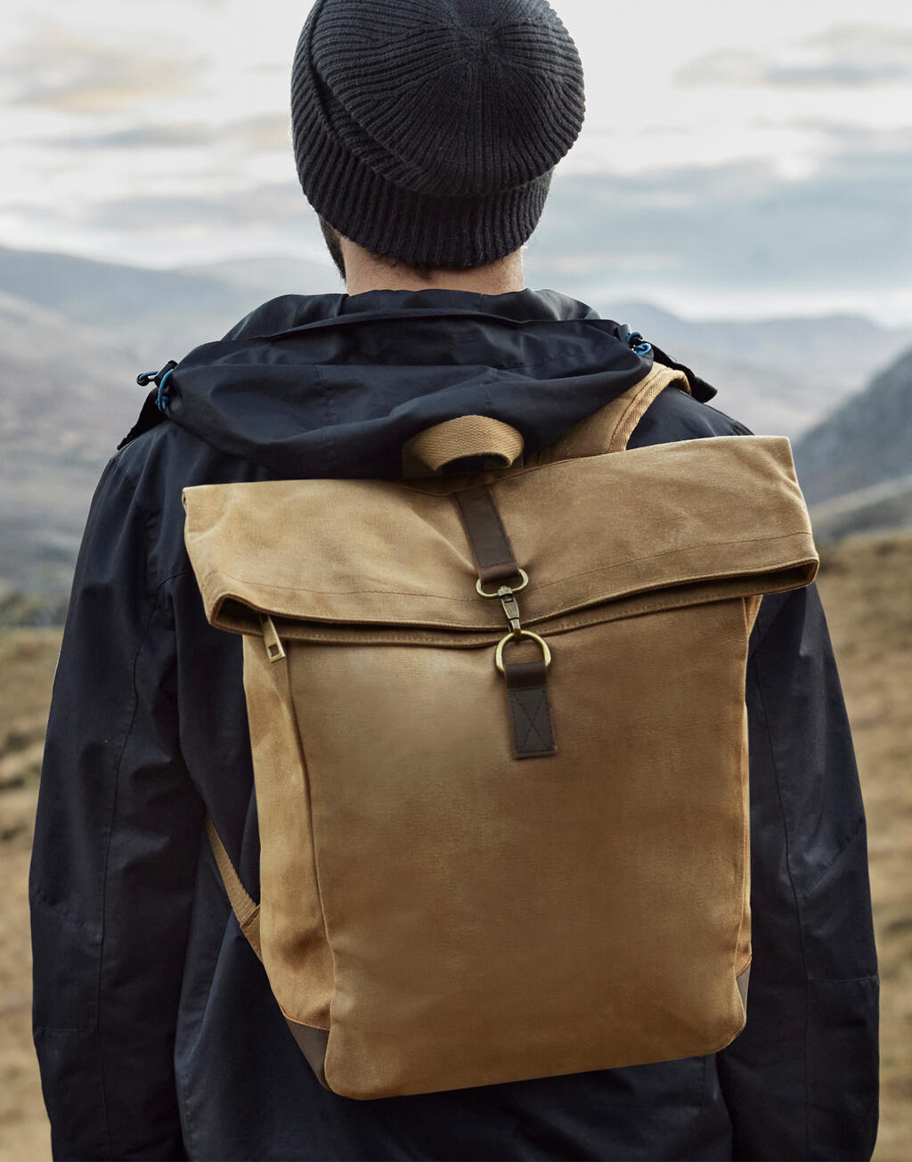 Quadra Heritage Waxed Canvas Backpack