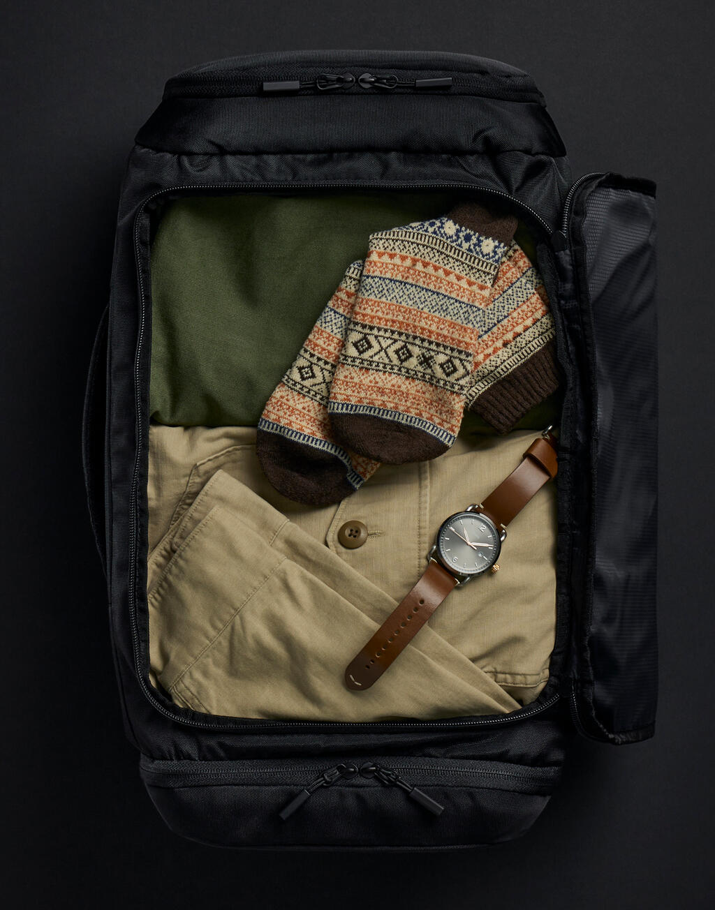 Quadra Pitch Black 72 Hour Weekender