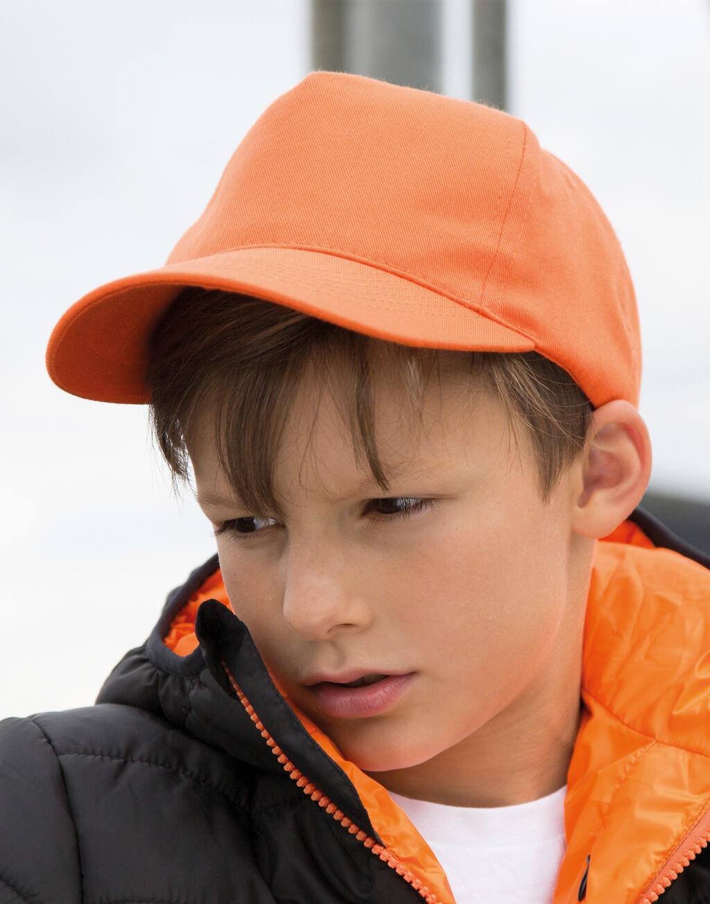 Result Headwear Junior Boston Printers Cap