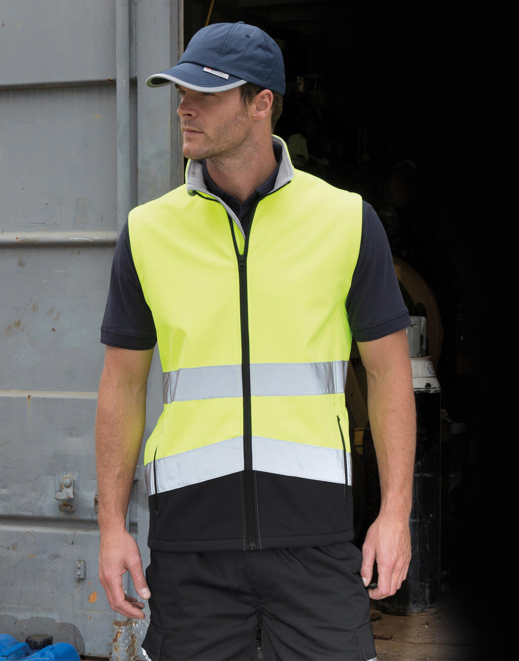Result Safe-Guard Printable Safety Softshell Gilet