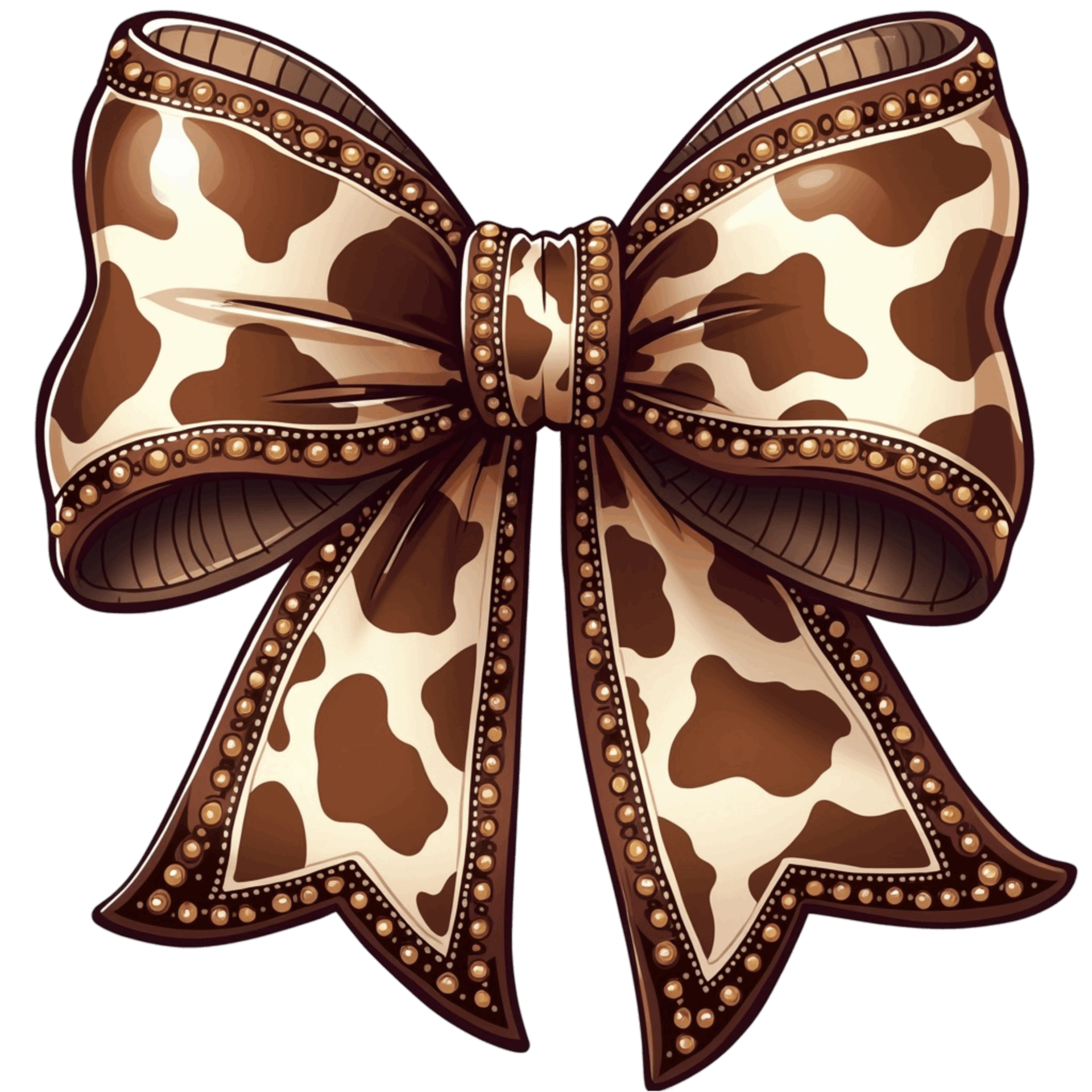 DTF Design kant en klaar –Girly Western Brown ST0003