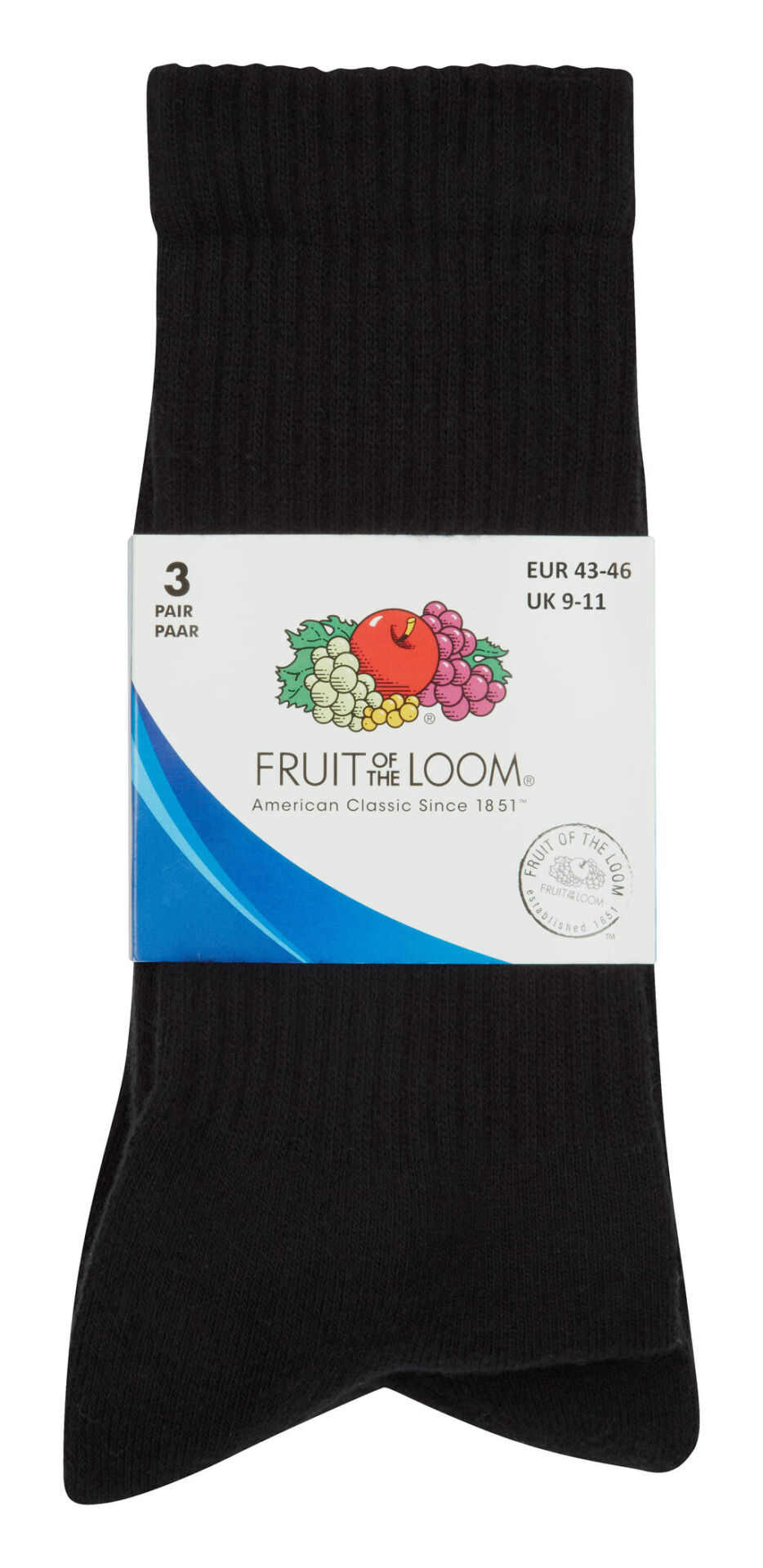 Fruit of the Loom Work Gear Socks 3 Pack